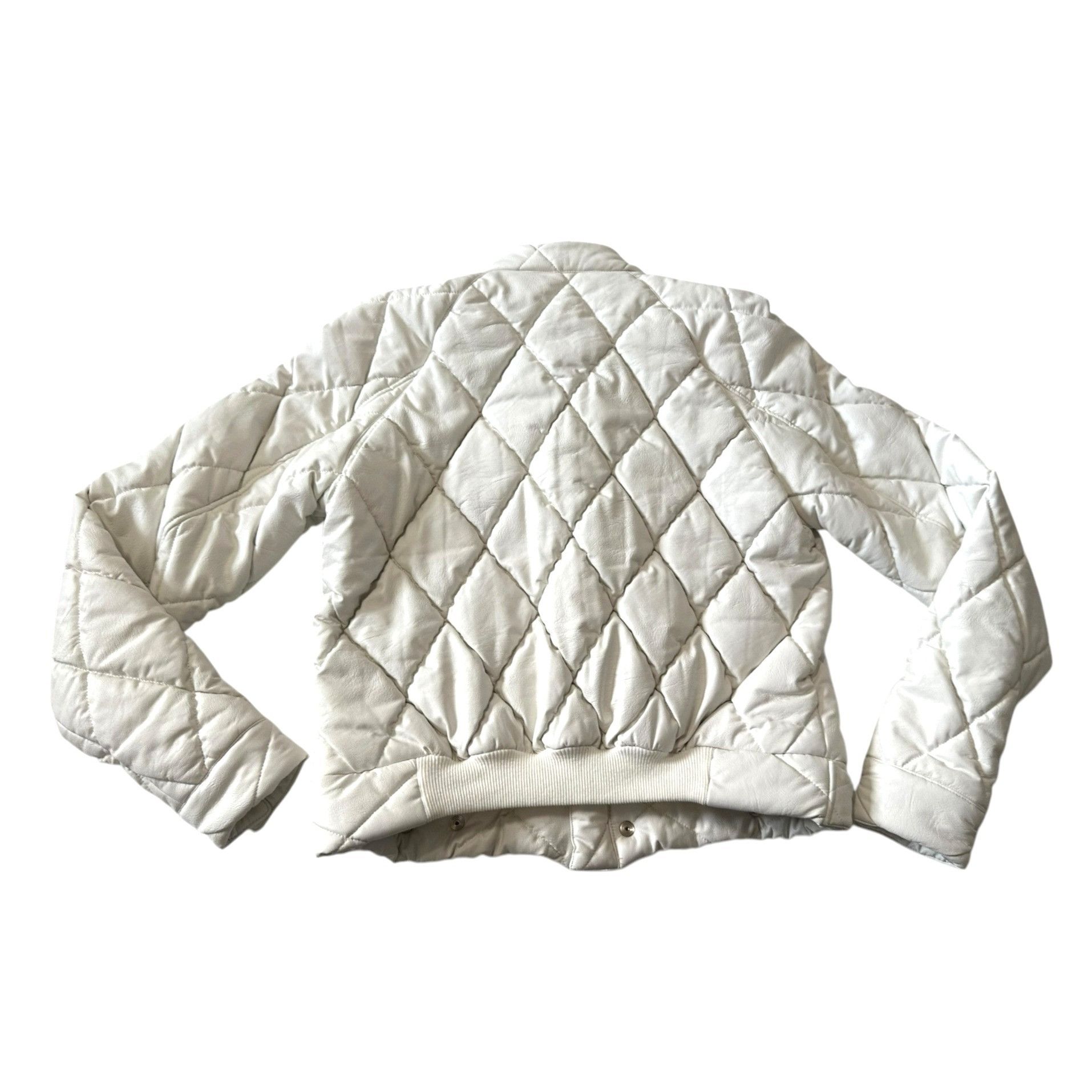Rta RtA Louisa Vegan Leather Jacket, White, Size S, White, New w Size S / US 4 / IT 40 - 7 Thumbnail
