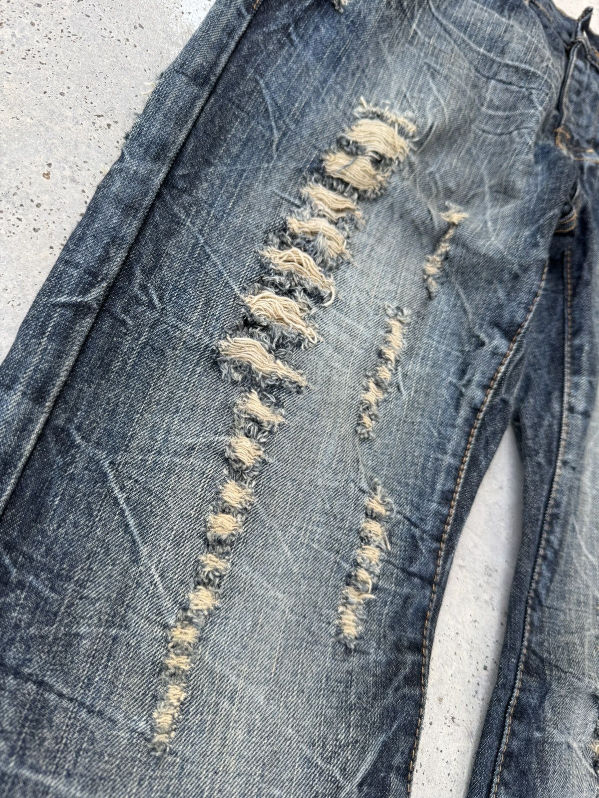 If Six Was Nine 2000s Archive Japanese Brand Grunge ifsixwasnine Style Jeans Size US 34 / EU 50 - 7 Thumbnail
