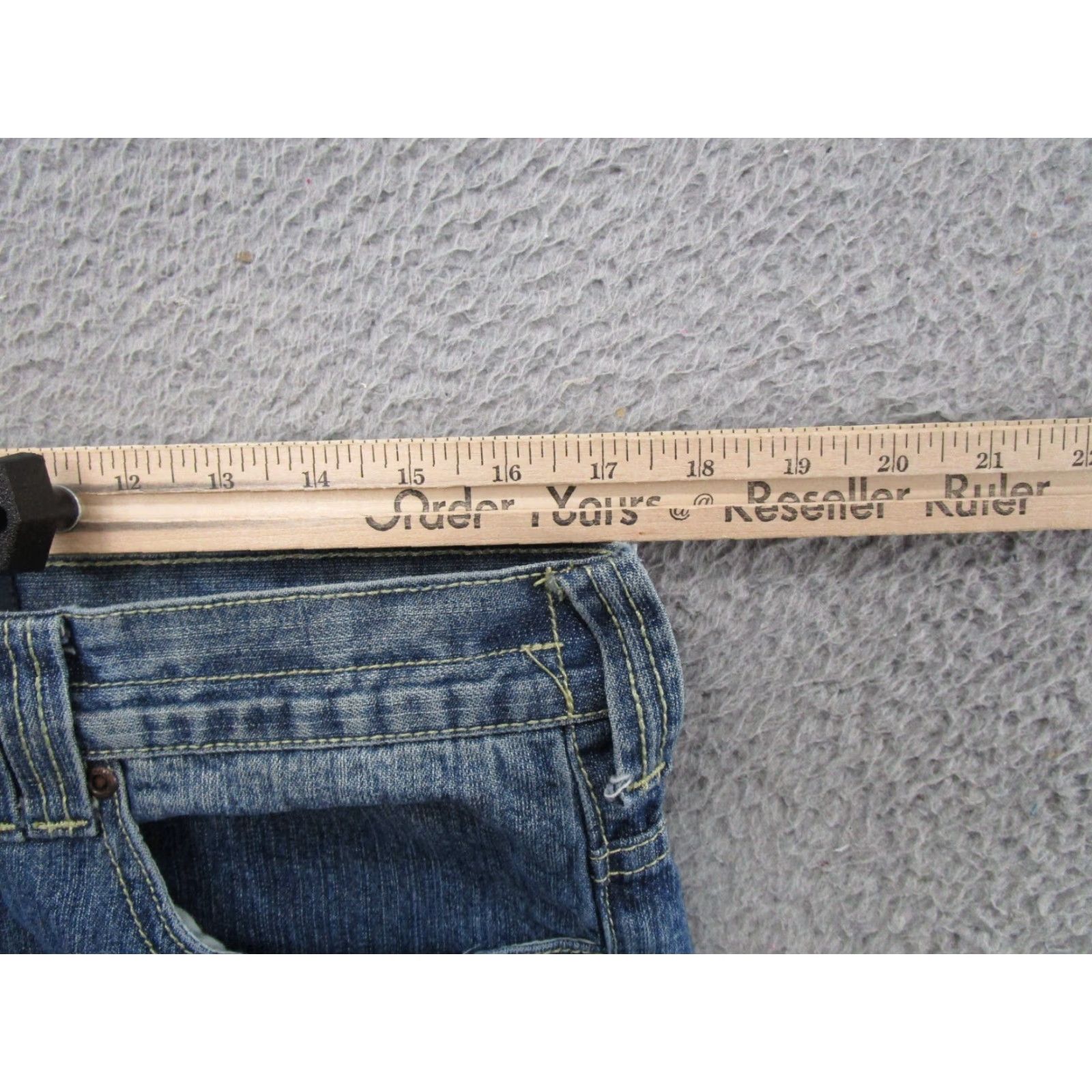 Phat Farm VINTAGE Phat Farm Jeans Denim Blue Wide Straight Baggy Tag Size 32x33 Y2K Size US 34 / EU 50 - 6 Thumbnail