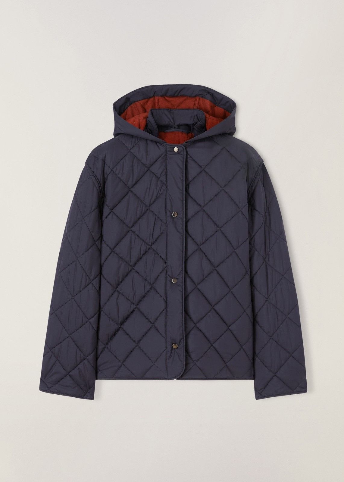 o1srvl11e0824 Superlight Nylon Quilted Jacket in Navy Blue