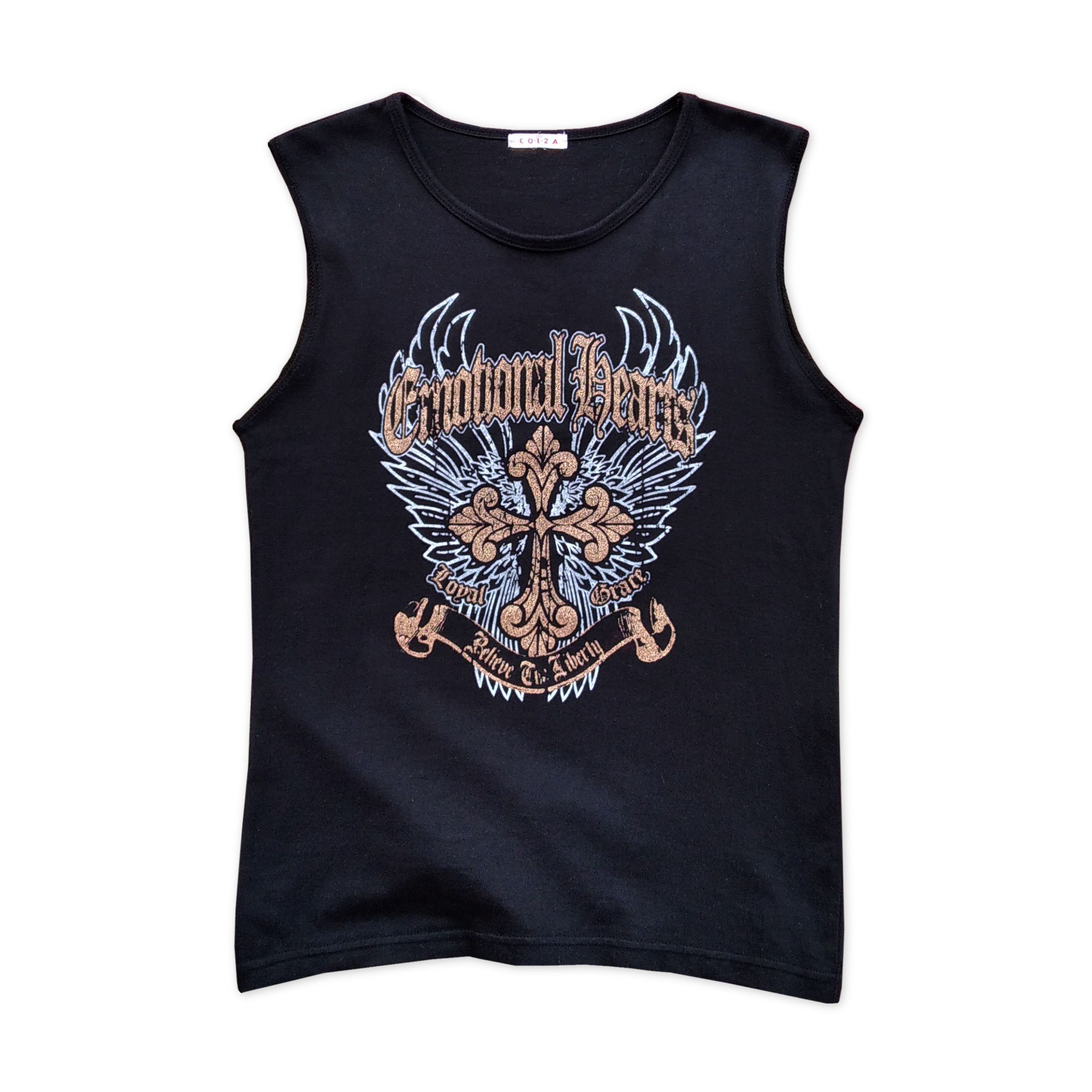 Hysteric Glamour Vintage y2k COLZA Japanese Brand Sleeveless / Tank Tops Size US M / EU 48-50 / 2 - 1 Thumbnail