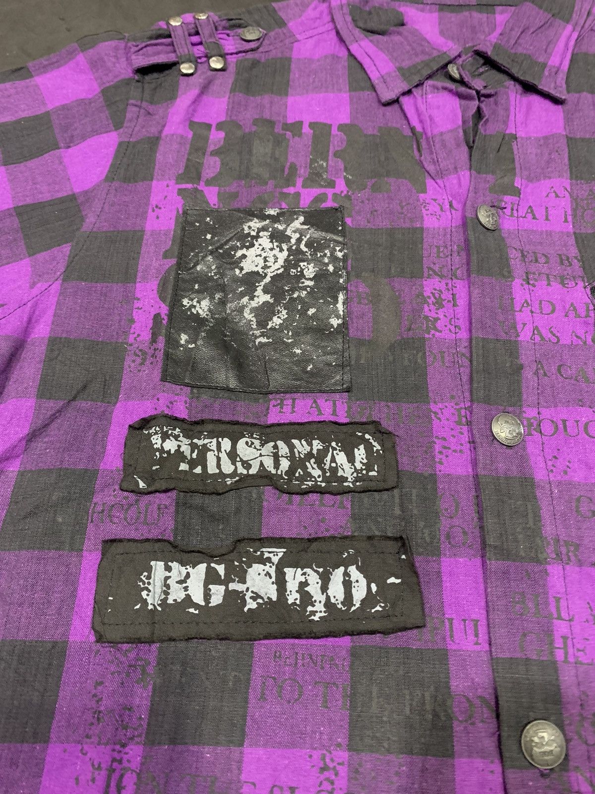 Japanese Brand BerningSho Poem Skull Patched lgb ifsixwasnine Size US M / EU 48-50 / 2 - 4 Thumbnail