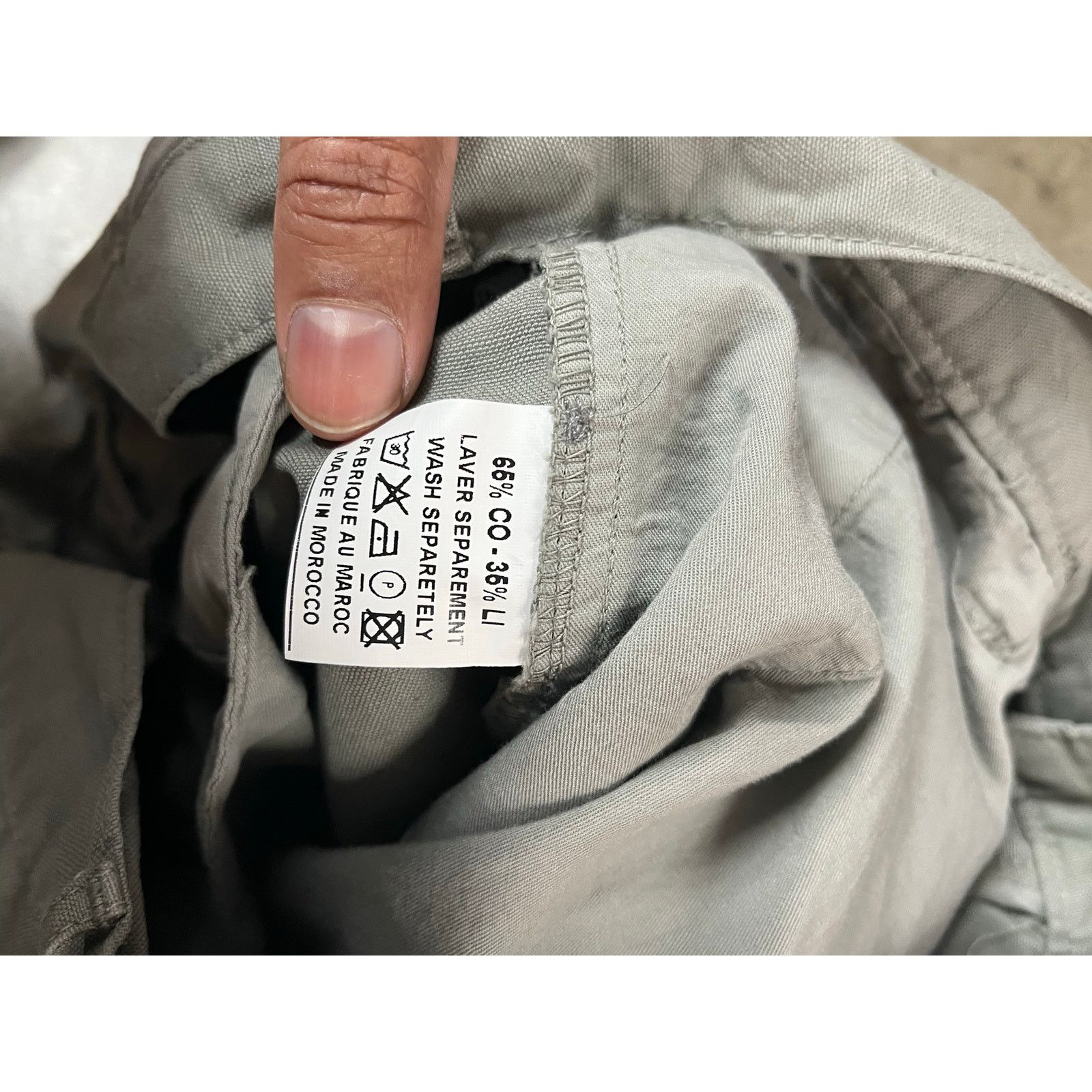 Hartford HARTFORD - Tyron Slim-Fit Straight Twill Trousers /32 / NWOT Size US 32 / EU 48 - 6 Thumbnail