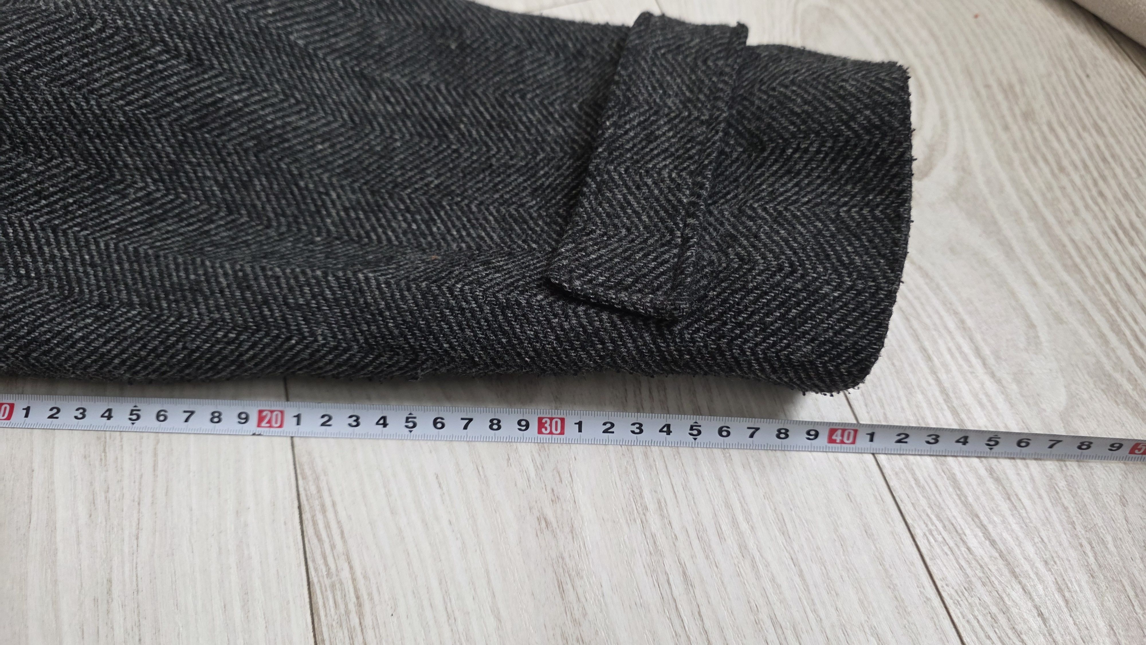 Other Lovechild 1979 – Long herringbone wool coat • classic Size XXL / US 16-18 / IT 52-54 - 12 Thumbnail