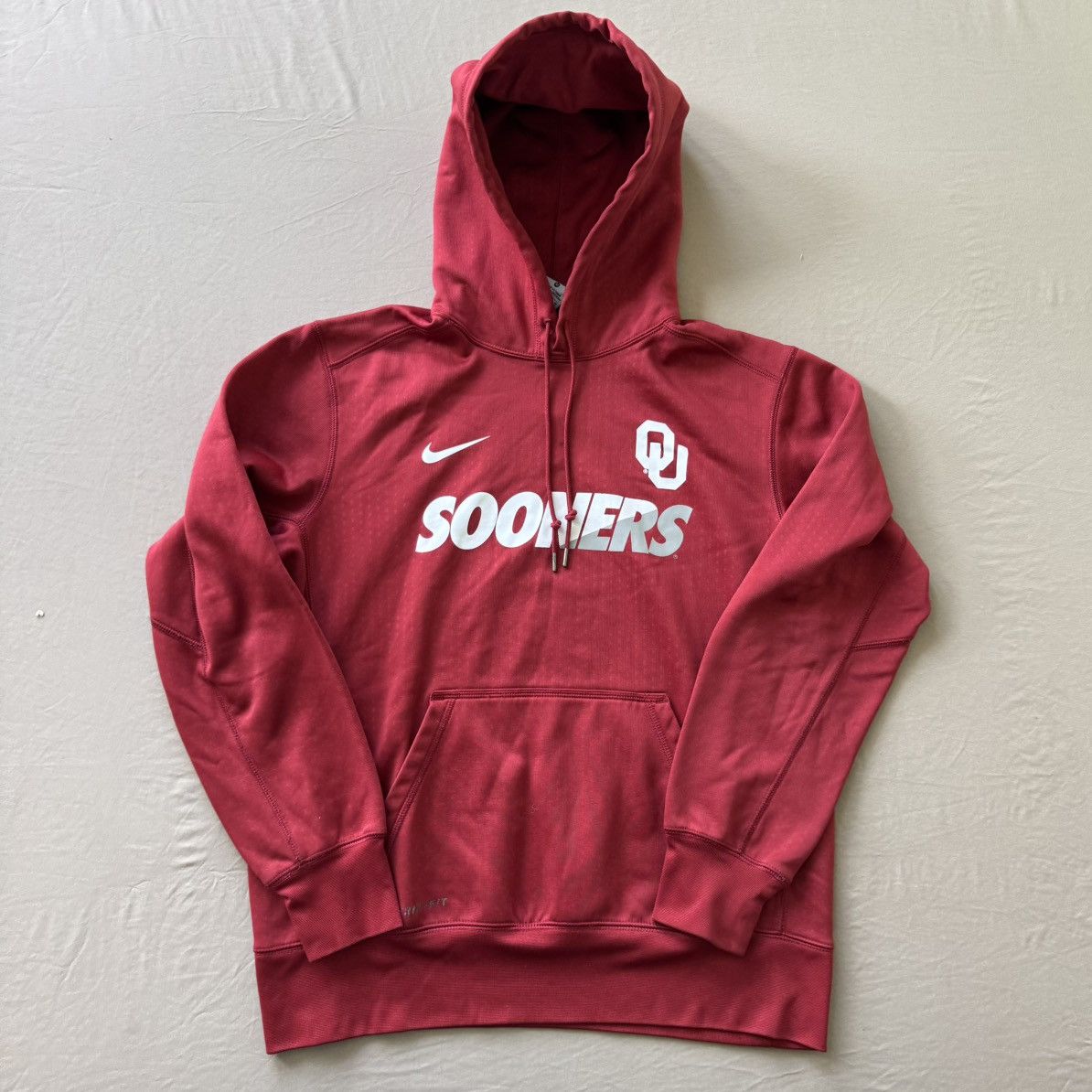 Nike Nike Oklahoma Sooners Performance Hoodie Size US M / EU 48-50 / 2 - 1 Thumbnail