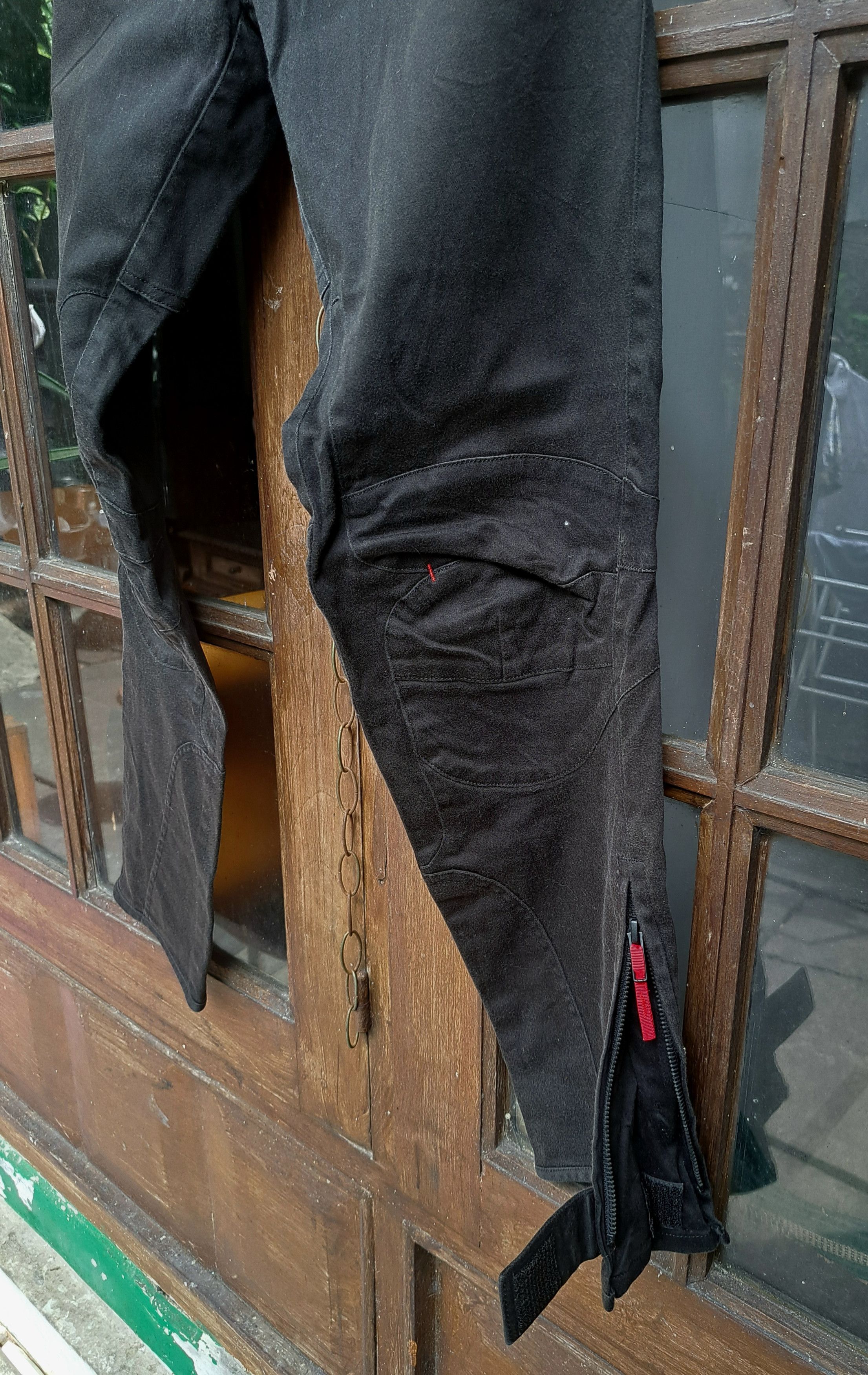 SHINICHIRO ARAKAWA Shinichiro Arakawa Panelled Motorcycle Pants Mens Small Size US 30 / EU 46 - 2 Thumbnail
