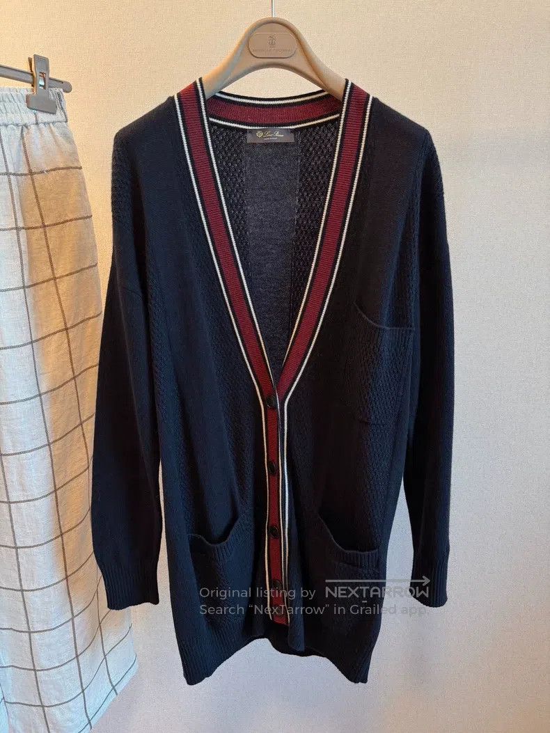 Loro Piana LORO PIANA Cashmere knitted cardigan, jacket Size XS / US 0-2 / IT 36-38 - 1 Thumbnail