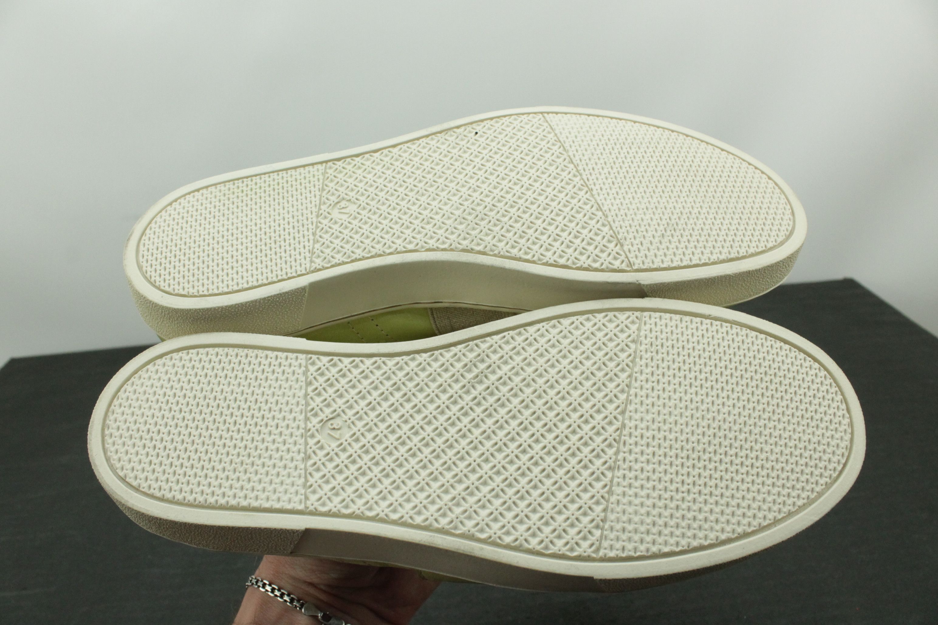 A.S.98 A.S.98 Green Leather Loafers Slip On Women's Size US 7 / IT 37 - 7 Thumbnail