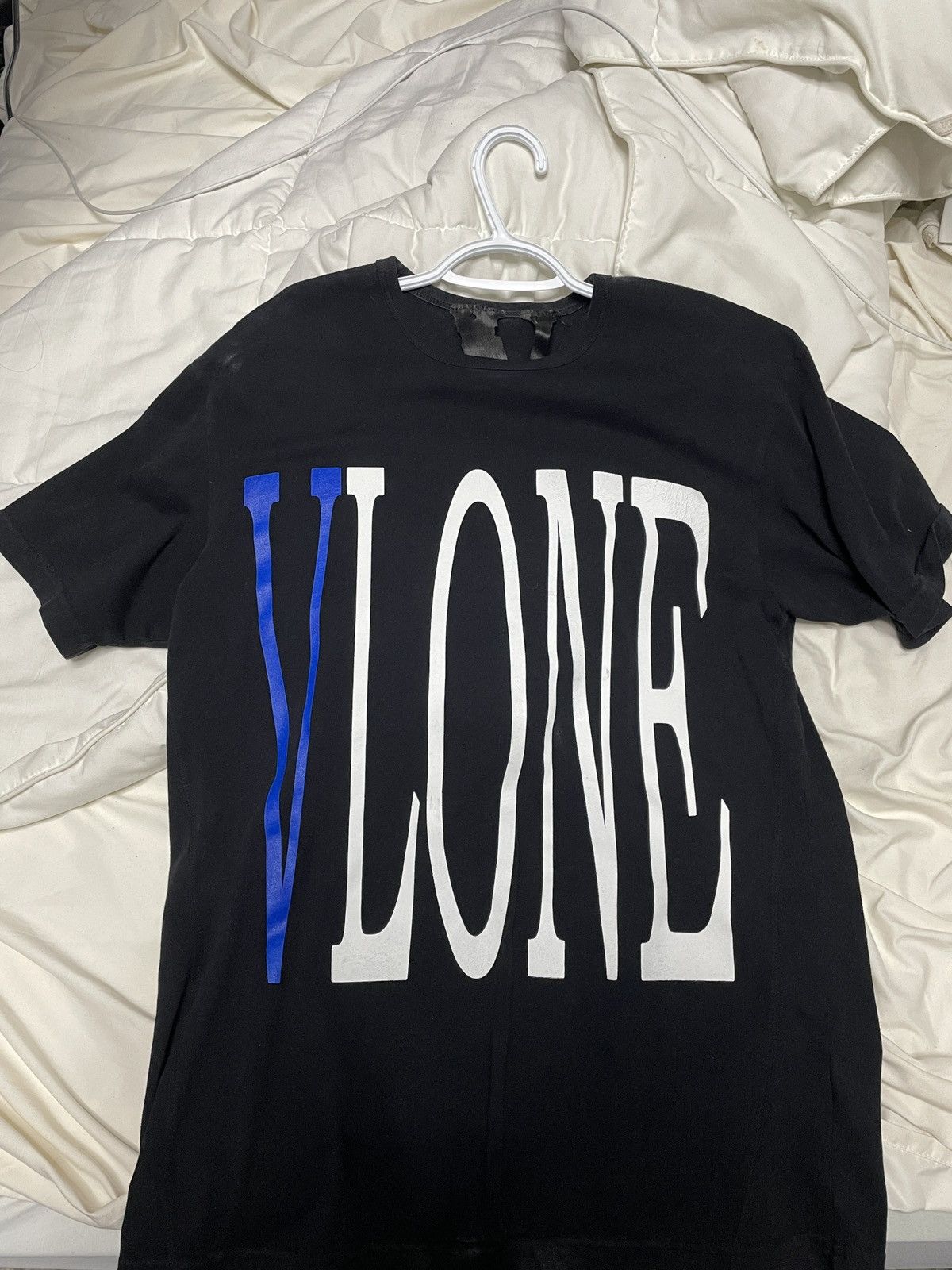 Vlone Vlone Blue Staple Tee Black (S) Size US S / EU 44-46 / 1 - 1 Thumbnail