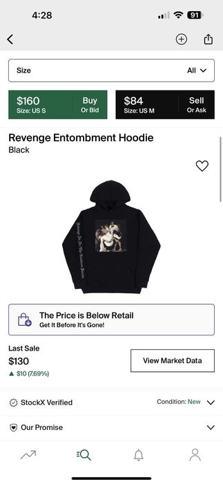 Revenge Revenge Entombment Hoodie | Grailed