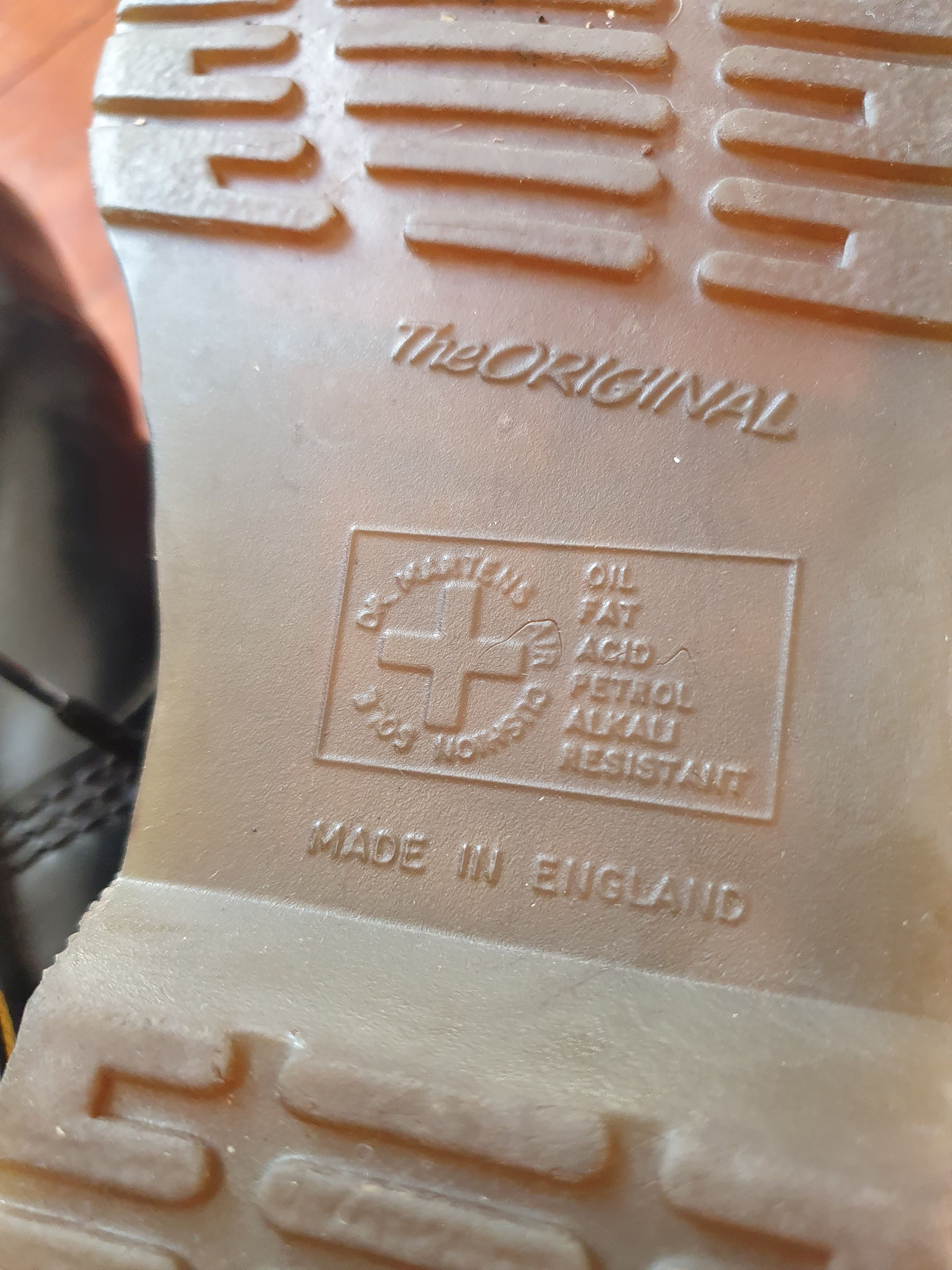 Dr. Martens × Vintage Dr. Martens Vintage 1480Y Made in England sz 4Y / Wmns 5.5 Size US 5.5 / IT 35.5 - 14 Thumbnail