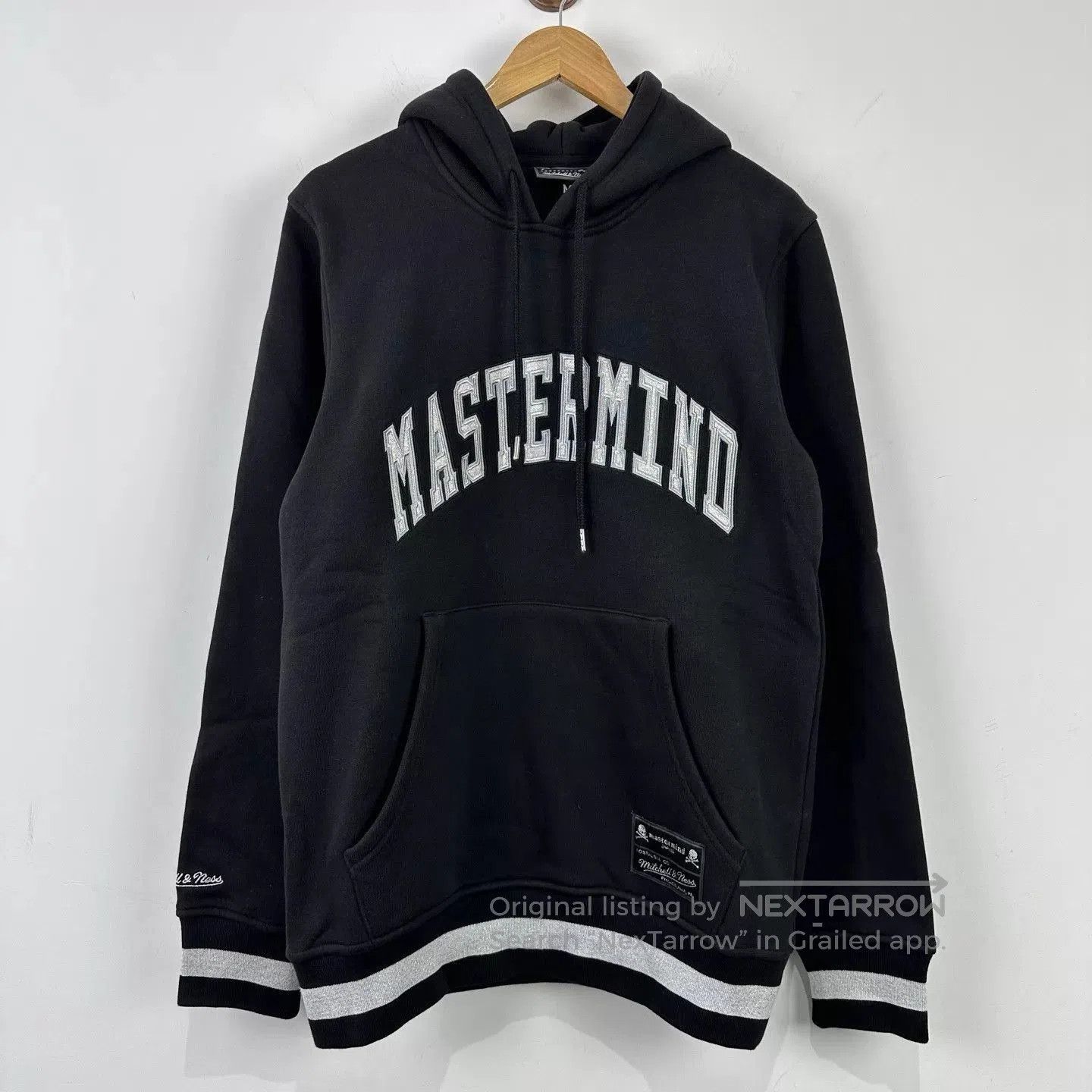 Mastermind Japan Black Hoodie with Embroidered Text - Size M. Size US M / EU 48-50 / 2 - 1 Thumbnail