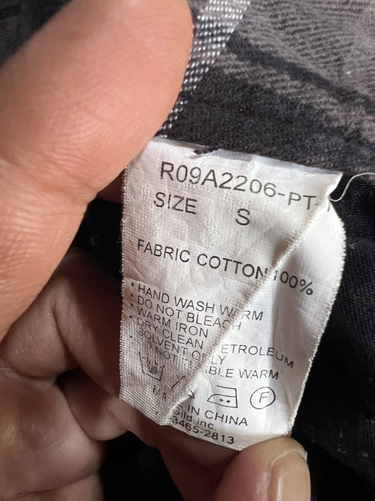 If Six Was Nine 🔥Redark Plaid Cargo Pant Size 29" - 14 Thumbnail
