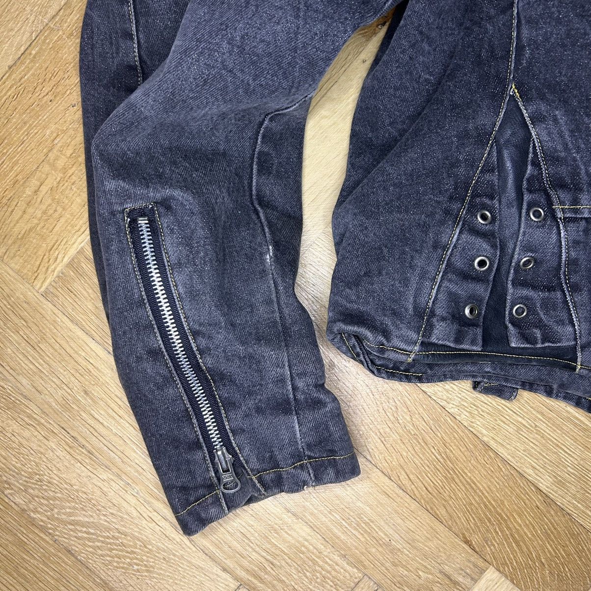 Chevignon × Japanese Brand Vintage Chevignon Denim Bomber Jacket Size US XL / EU 56 / 4 - 4 Thumbnail