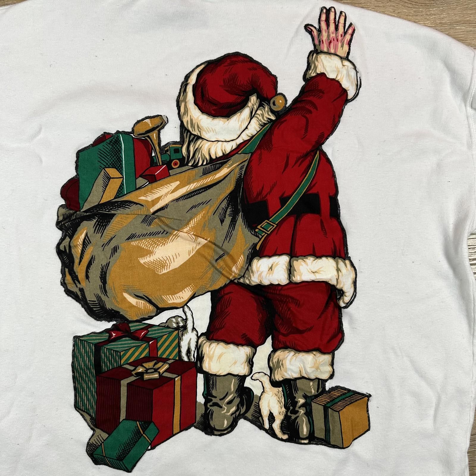 Other White Oak Men Sweatshirt Large White Vintage Santa Claus Size US L / EU 52-54 / 3 - 4 Thumbnail