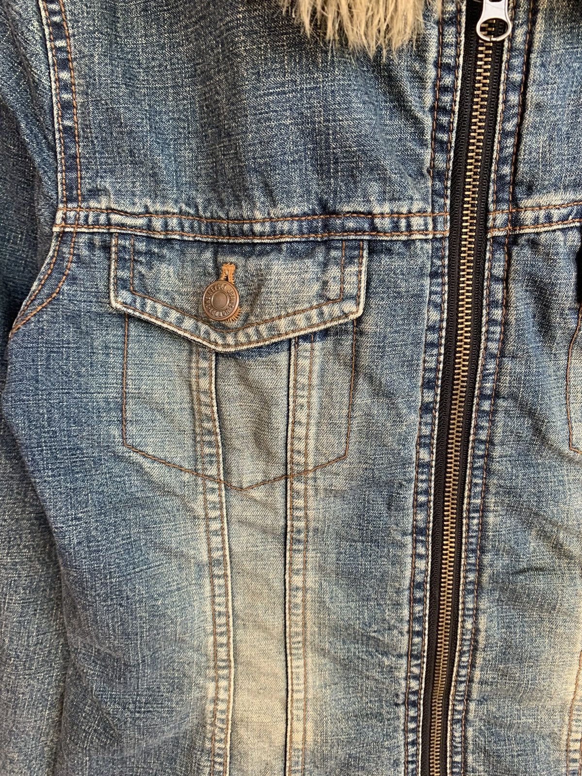 If Six Was Nine × Japanese Brand × Le Grande Bleu (L.G.B.) 💸BINDINGOFFER💸Faux fur raccon denim style Ifsixwasnine lgb Size US M / EU 48-50 / 2 - 4 Thumbnail