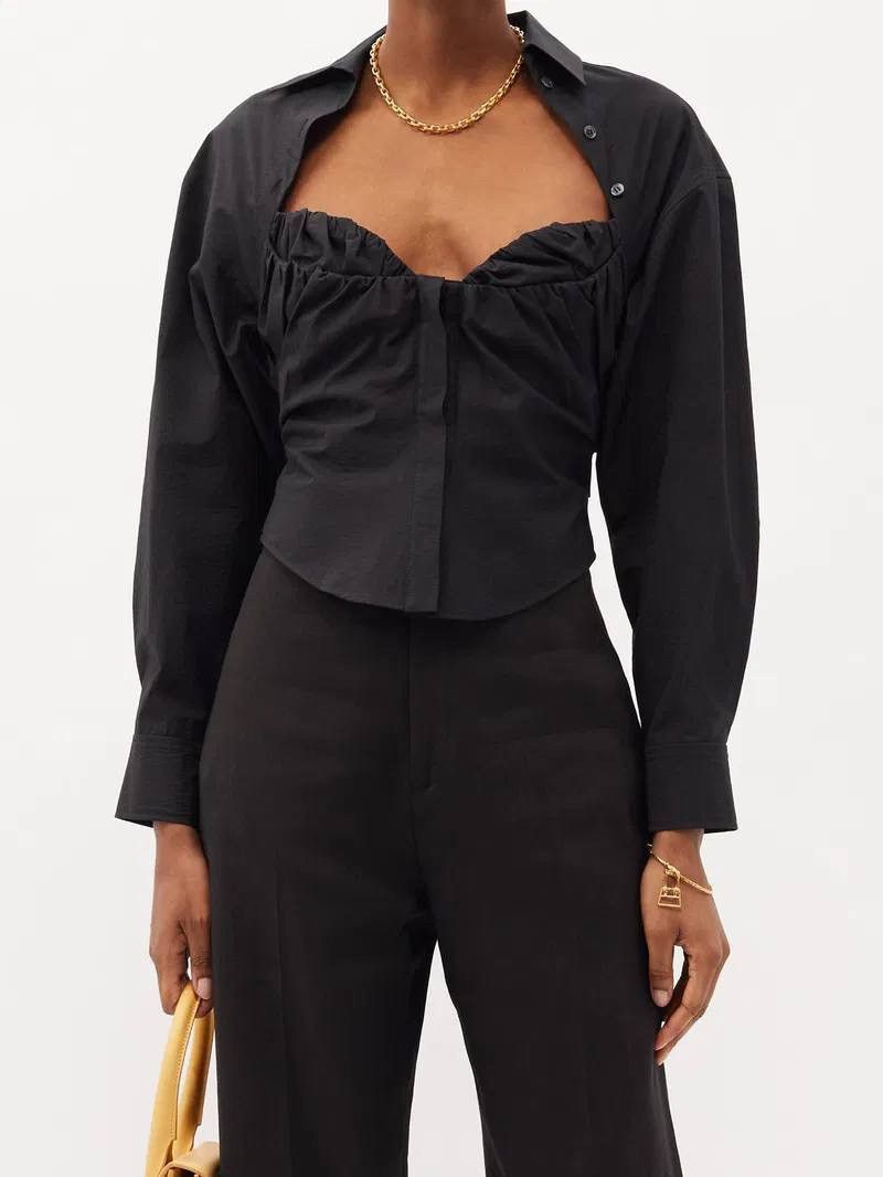Jacquemus jacquemus corset - shirt Size S / US 4 / IT 40 - 1 Thumbnail
