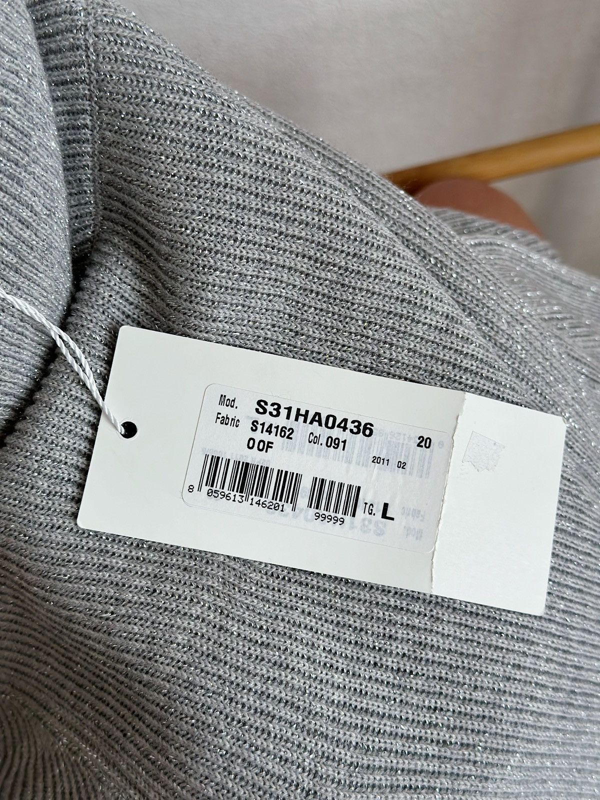 Maison Margiela MAISON MARTIN MARGIELA WOOL SWEATER S/S 2011 Size L / US 10 / IT 46 - 9 Thumbnail