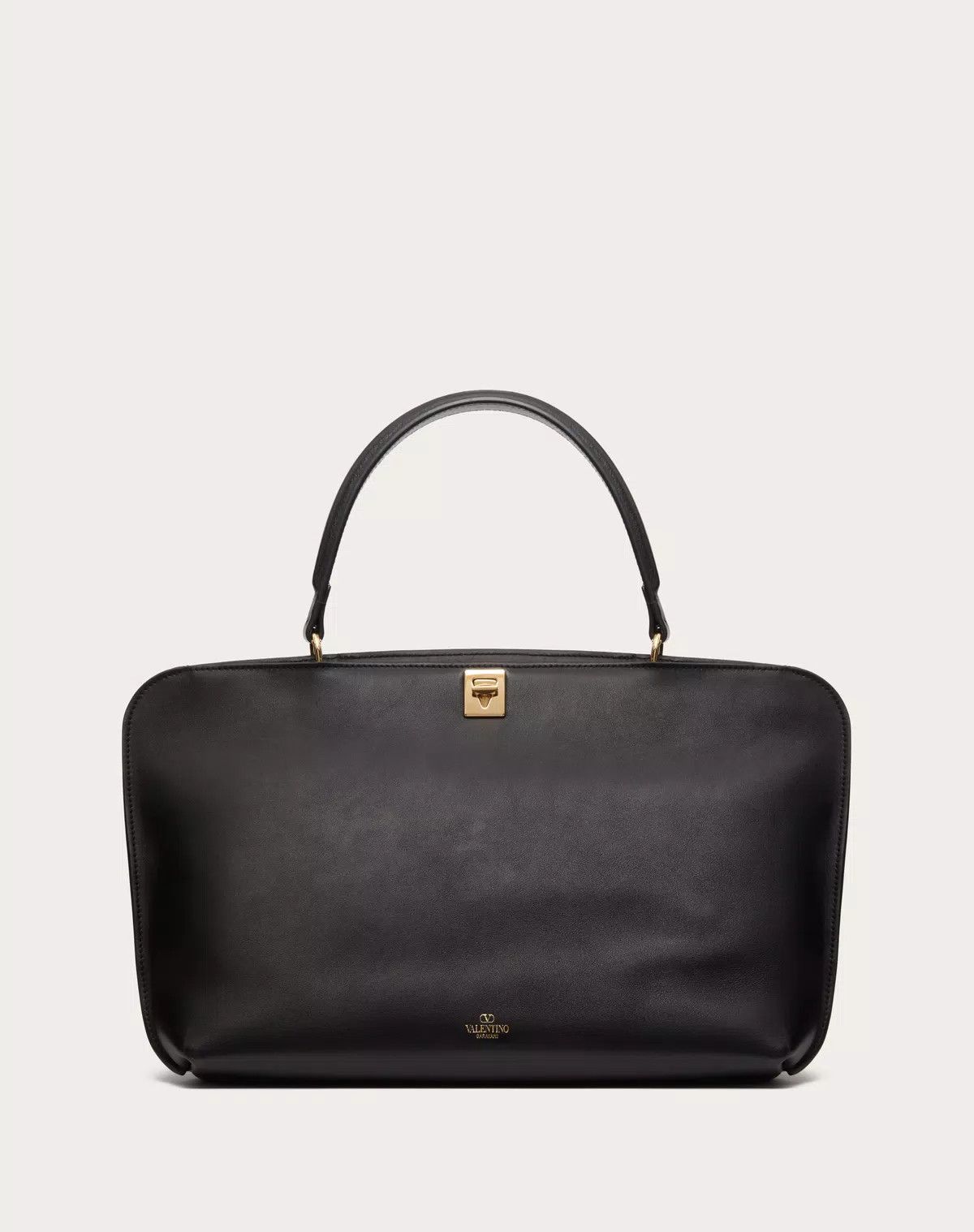 Valentino oc11z0725 Size:OS/2gether Leather Handbag in Black Size ONE SIZE - 3 Thumbnail