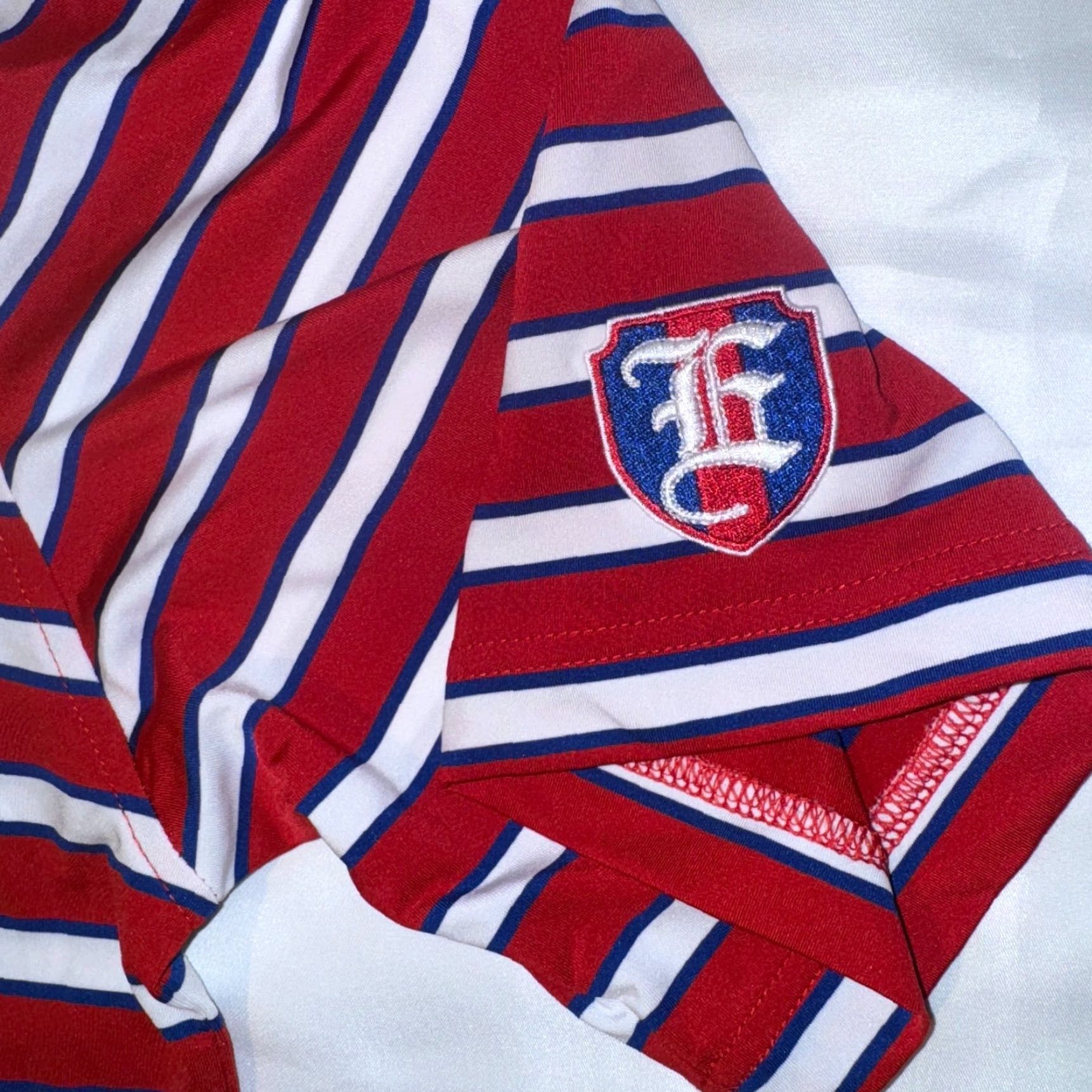 Footjoy FootJoy Golf Polo Mens XL Red Striped Athletic Fit Shirt Size US XL / EU 56 / 4 - 2 Thumbnail