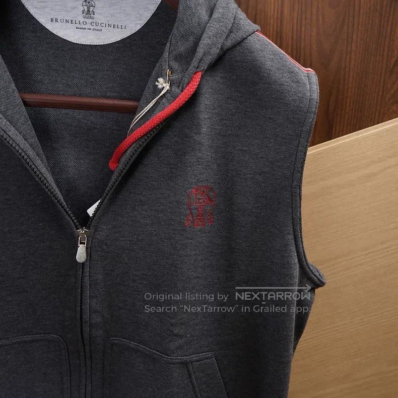 Brunello Cucinelli Brunello Cucinelli Hooded Vest Size US S / EU 44-46 / 1 - 5 Thumbnail