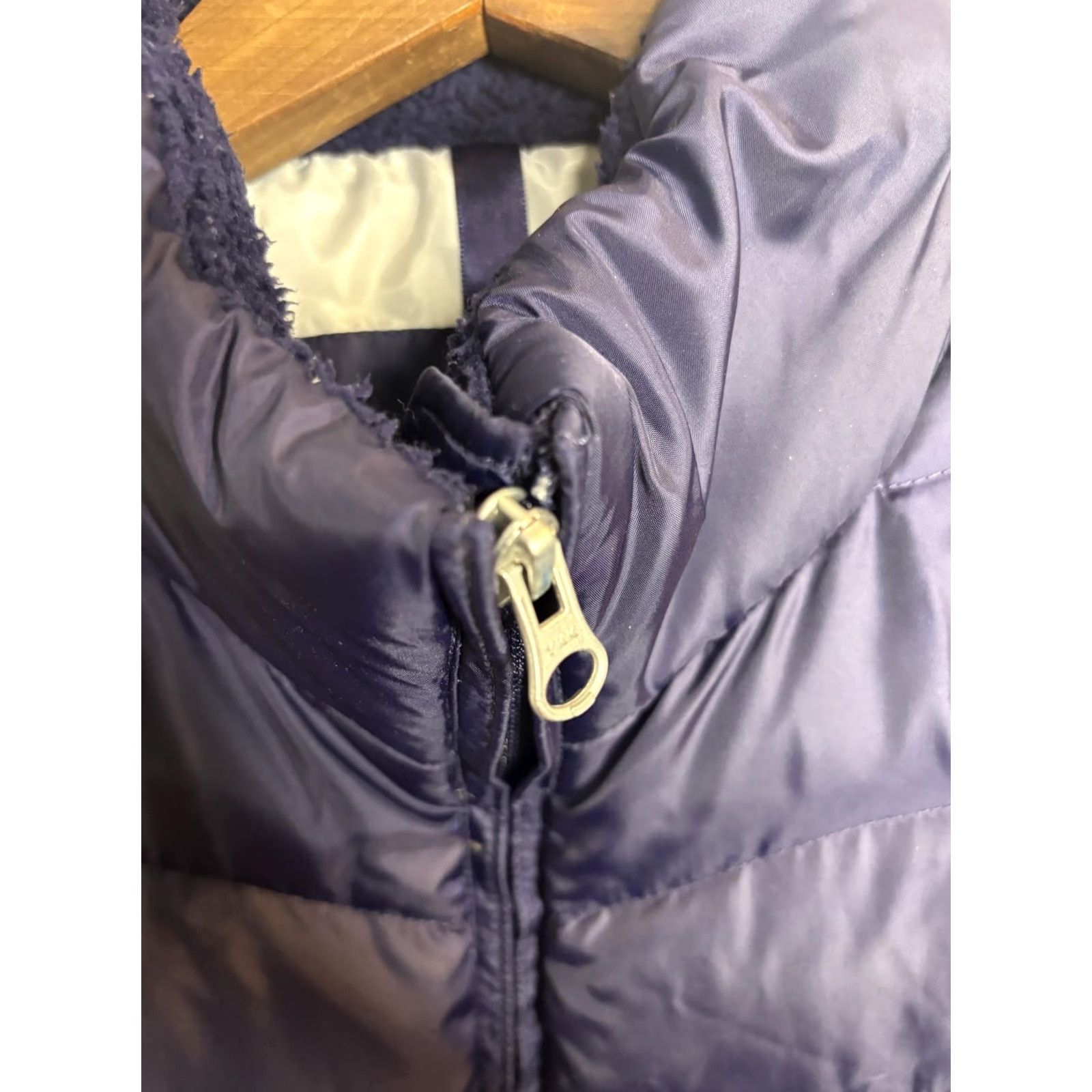 Eddie Bauer VINTAGE Eddie Bauer Vest Womens Small Blue EB550 Down Puffer Quilted Winter Outdoors Size S / US 4 / IT 40 - 4 Thumbnail