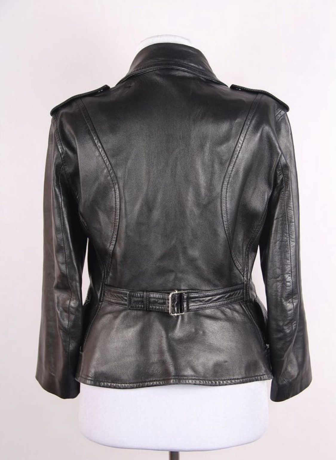 Alexander McQueen Alexander McQueen Leather Biker Jacket Size M / US 6-8 / IT 42-44 - 2 Thumbnail