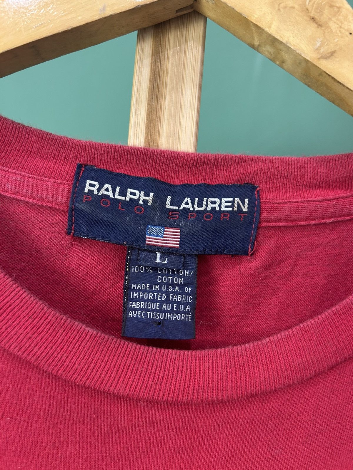 Polo Ralph Lauren Polo Ralph Lauren Sport Ski Bear 90s Vintage Tee Size US L / EU 52-54 / 3 - 3 Thumbnail