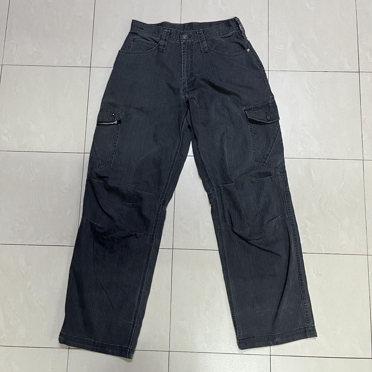 If Six Was Nine Vintage Dogman Punk Cargo Pants Size US 29 - 2 Thumbnail