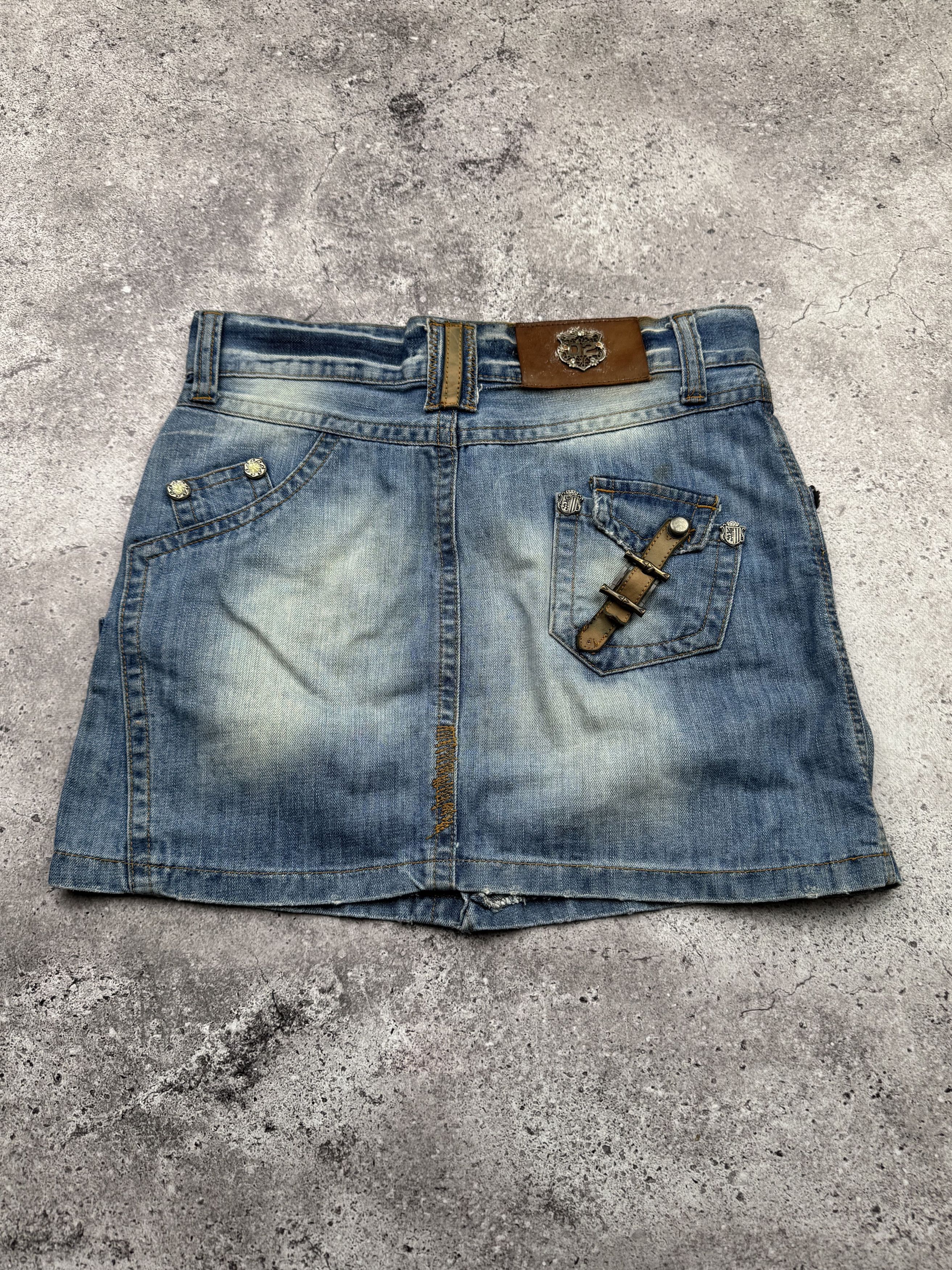 Japanese Brand Vintage Mini Skirt C168(V165) Size 30" / US 8 / IT 44 - 5 Thumbnail