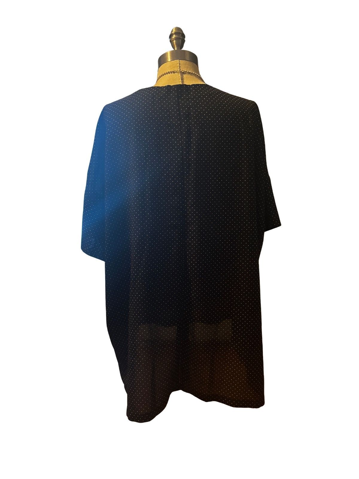 Other Women’s black polka dot Top.wt2616 Size XXL / US 16-18 / IT 52-54 - 5 Thumbnail