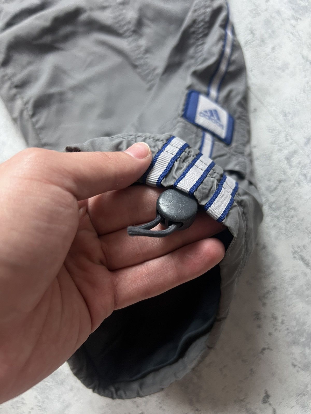 Adidas 90s Adidas Retro Logo Vintage Gorpcore Parachute Nylon Pants Size US 32 / EU 48 - 7 Thumbnail