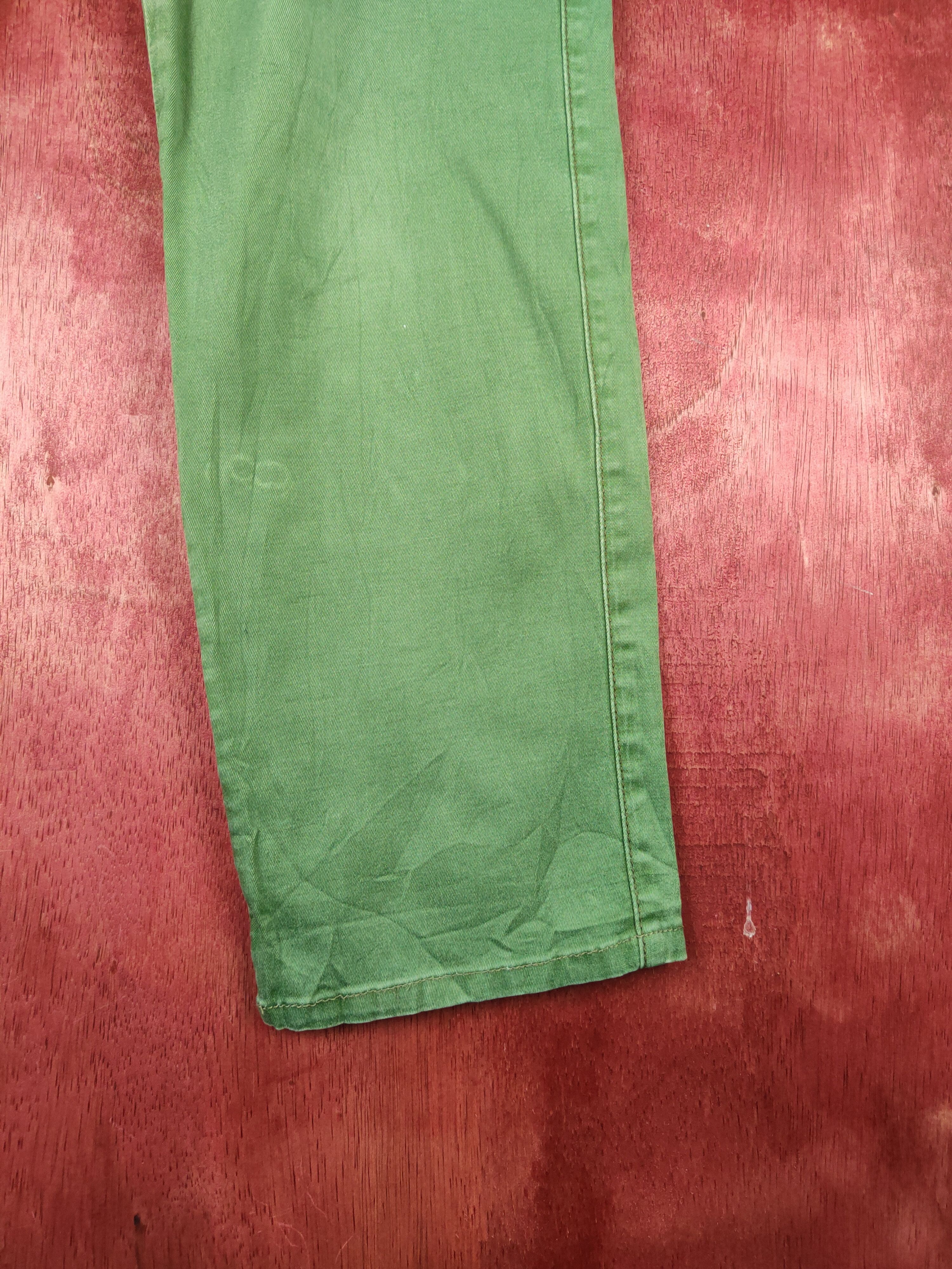 Global Work × Japanese Brand Global Work Green Multipocket Tactical Cargo Pants #S1415 Size US 31 - 6 Thumbnail