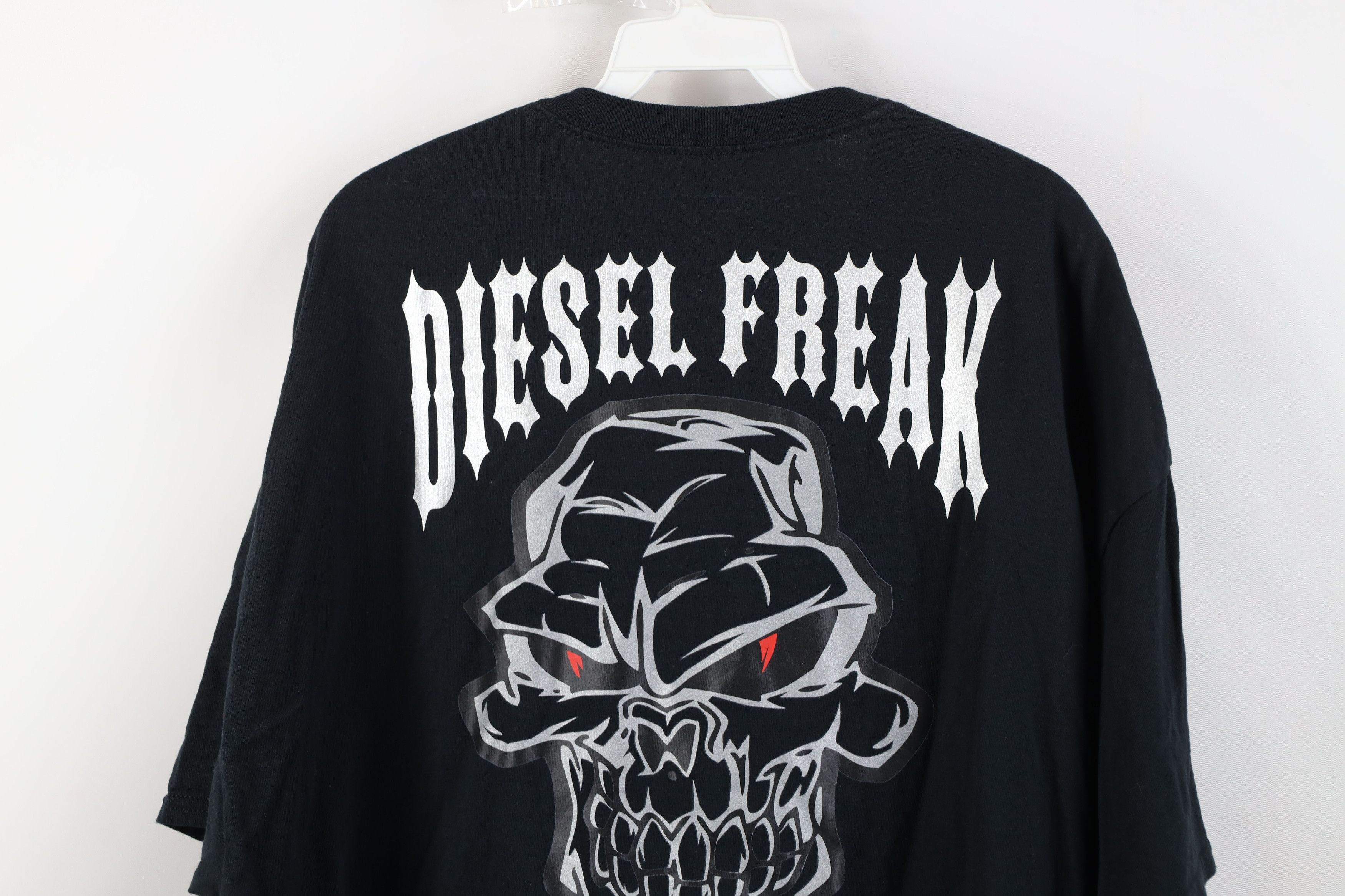 Vintage Vintage Y2K Streetwear Freak Skull Skeleton Car T-Shirt Size US XXL / EU 58 / 5 - 14 Thumbnail