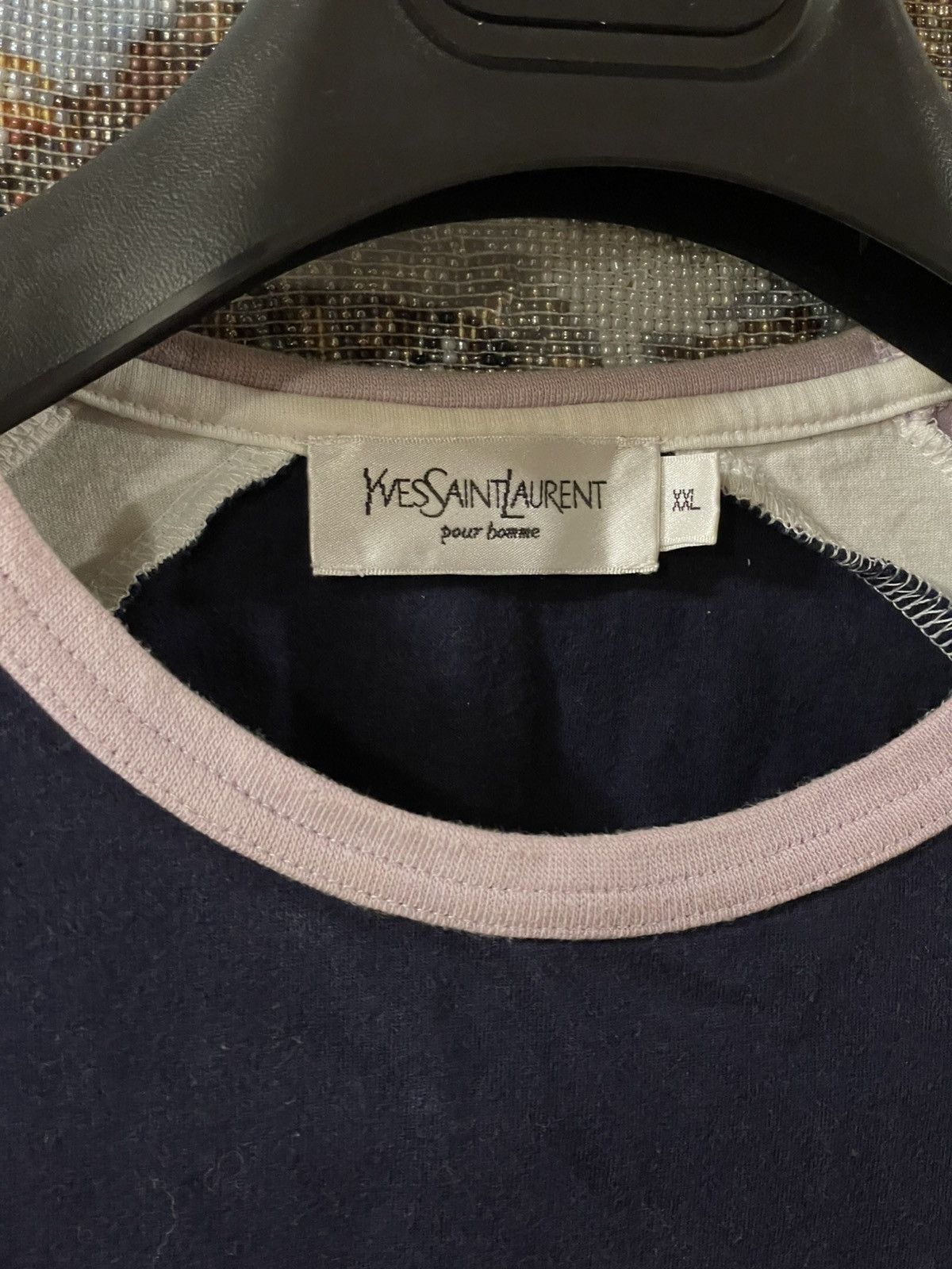 Other Vintage Yves Saint Laurent YSL Pour Homme T-Shirt Size US XL / EU 56 / 4 - 3 Thumbnail
