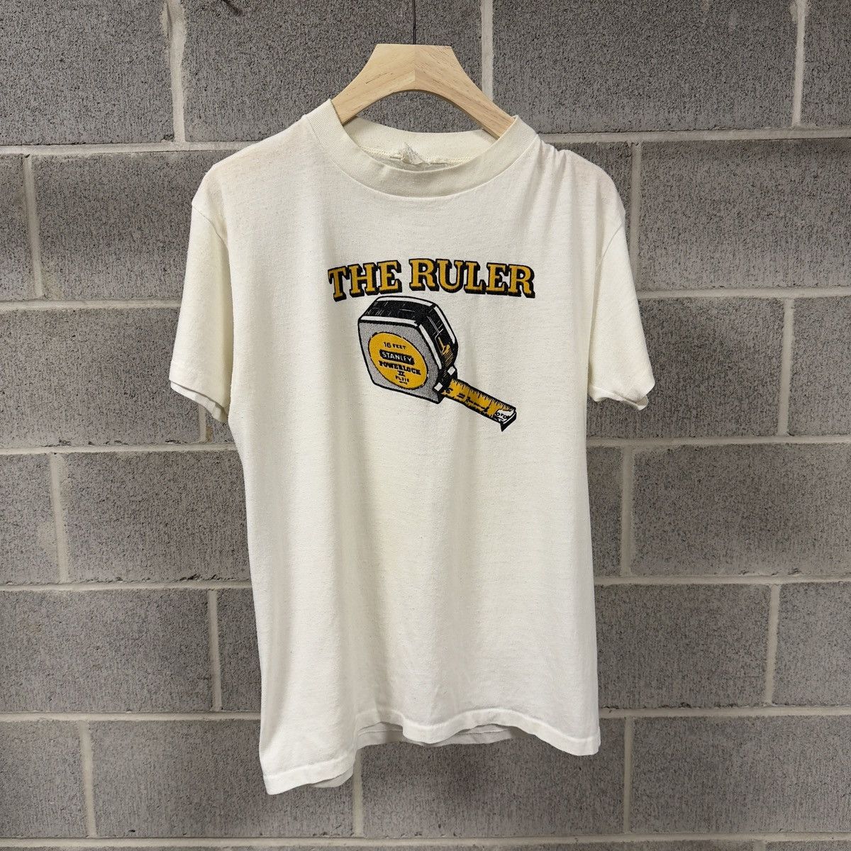Vintage 80s The Ruler Thrashed Faded Paper Thin Shirt ERD Grunge Size US L / EU 52-54 / 3 - 1 Thumbnail