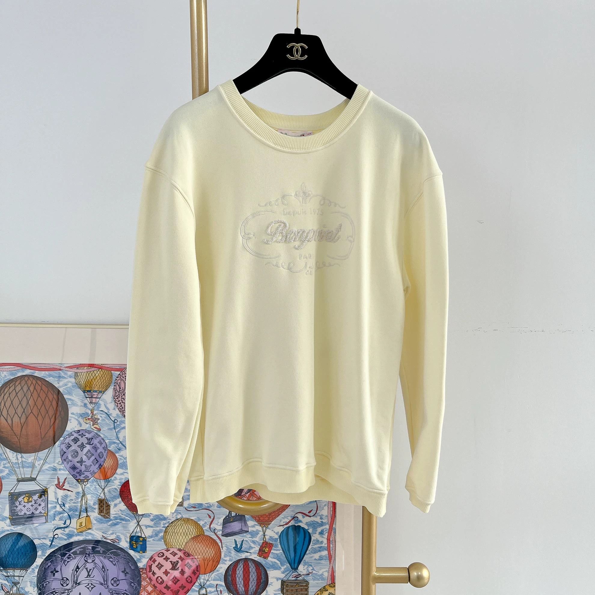 Other Bonpoint Yellow Sweatshirt 14A 6416 Size XS / US 0-2 / IT 36-38 - 1 Thumbnail