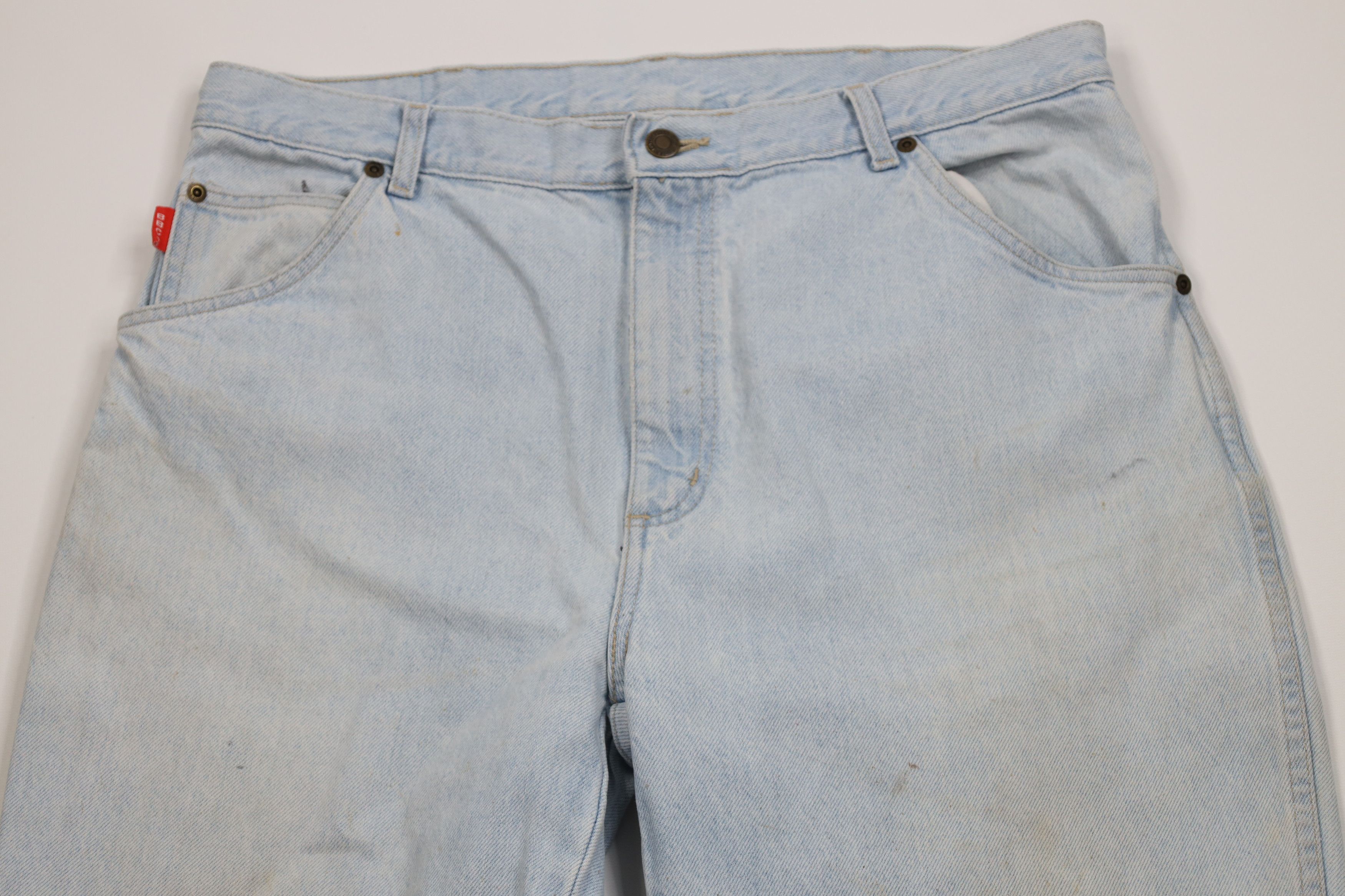 Vintage Vintage 90s Streetwear Relaxed Tapered Leg Denim Jeans Size US 36 / EU 52 - 2 Thumbnail