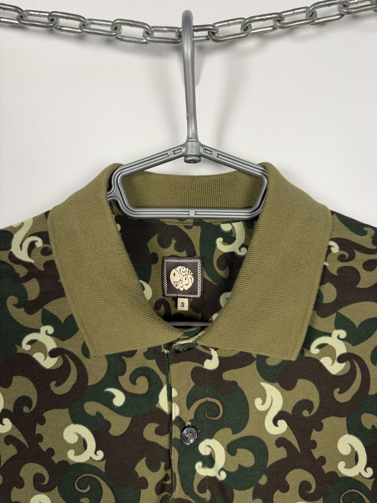 Pretty Green Pretty Green Short Sleeve Camo Polo Shirt Casual Size S Size US S / EU 44-46 / 1 - 6 Thumbnail