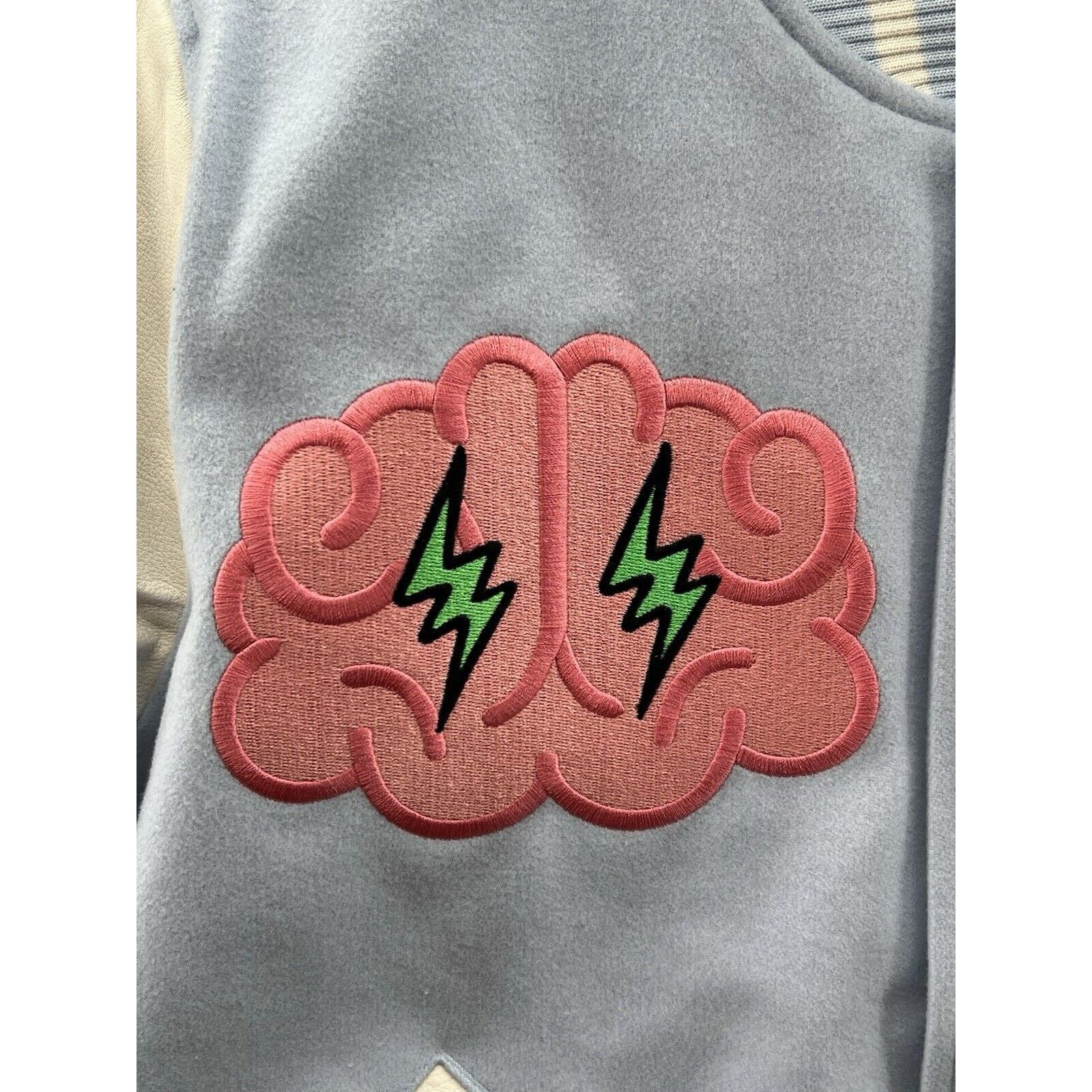 Jordan Brand Jordan J Balvin Varsity Jacket Leather Sleeve DX1734-441 Size US S / EU 44-46 / 1 - 5 Thumbnail