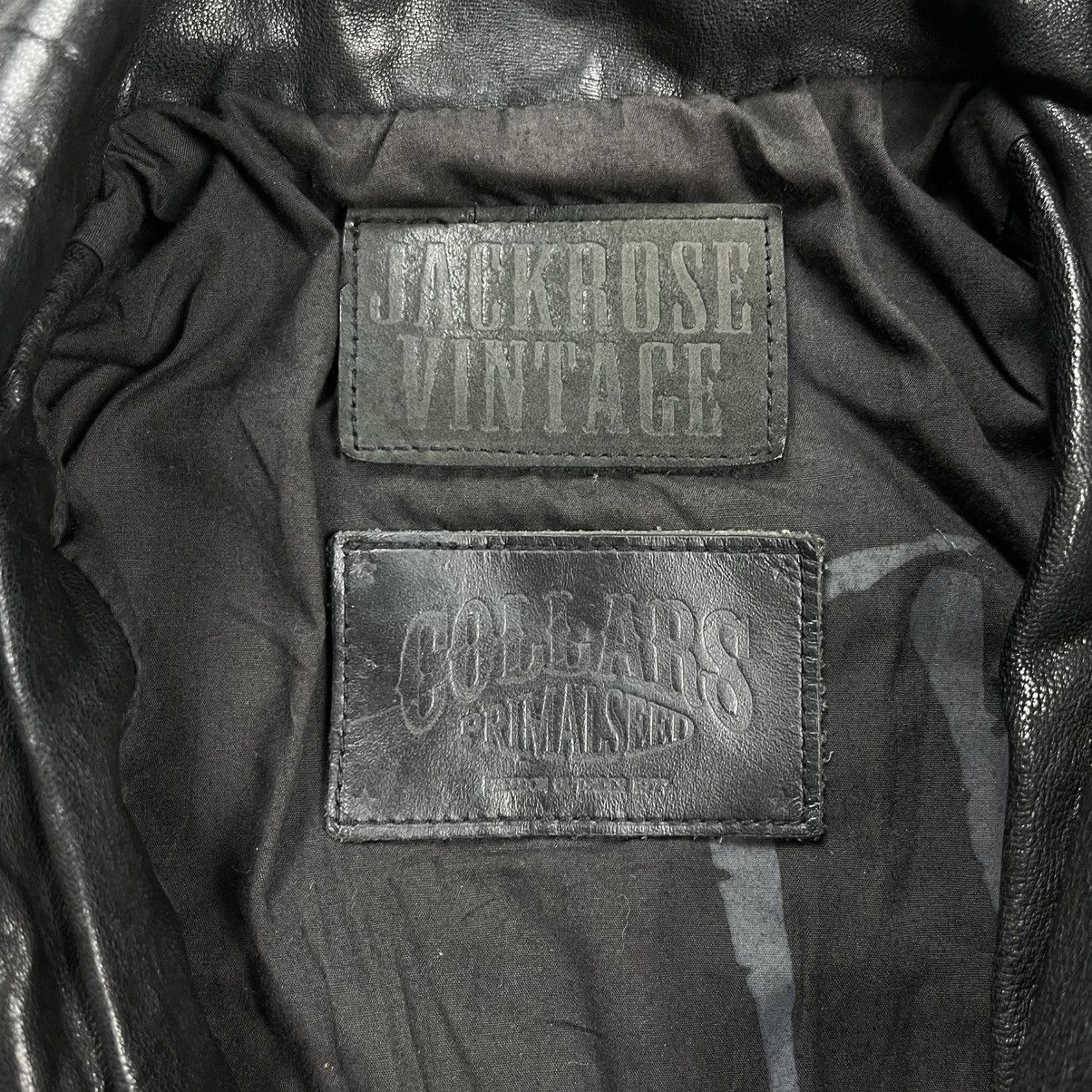 JACKROSE 2000s Jackrose x Collars - Skull Button Leather Jacket - Size US M / EU 48-50 / 2 - 16 Thumbnail