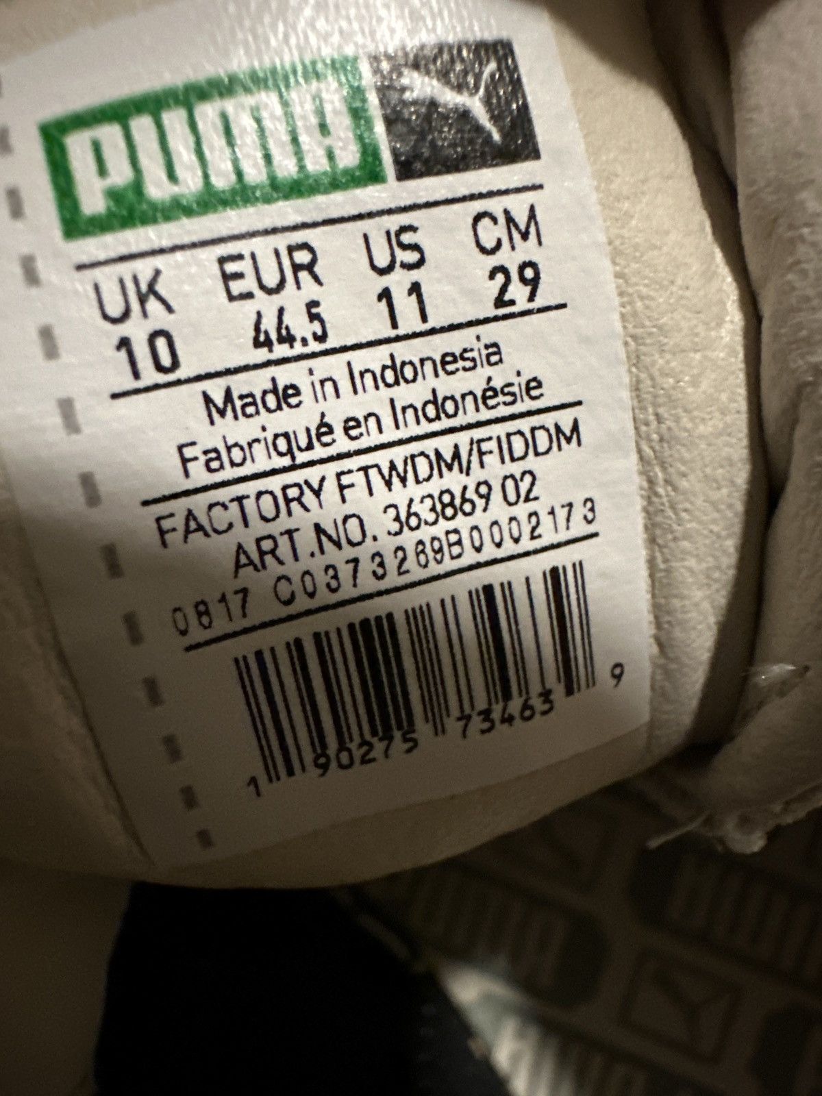 Puma Puma Low Gum Size US 11 / EU 44 - 6 Thumbnail