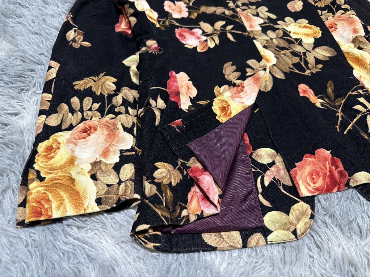Tornado Mart 🔥Y2K Archived Tornado Mart Floral Blazer Jacket Size US M / EU 48-50 / 2 - 14 Thumbnail
