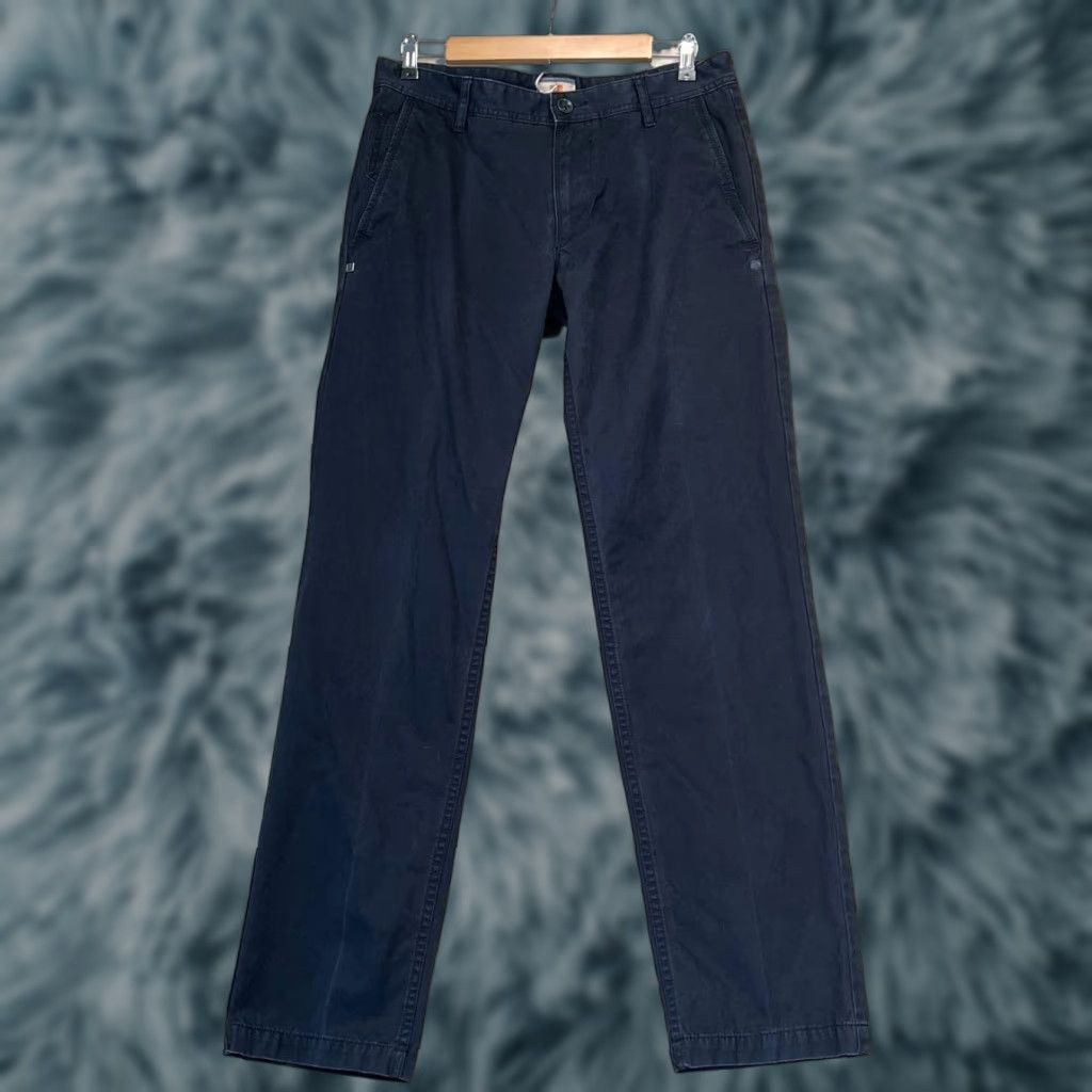 Vintage Hugo Boss Orange Pants Mens 30R Pocket Chino Zip Fly Casual See Minor Stain Pic Size US 30 / EU 46 - 1 Thumbnail