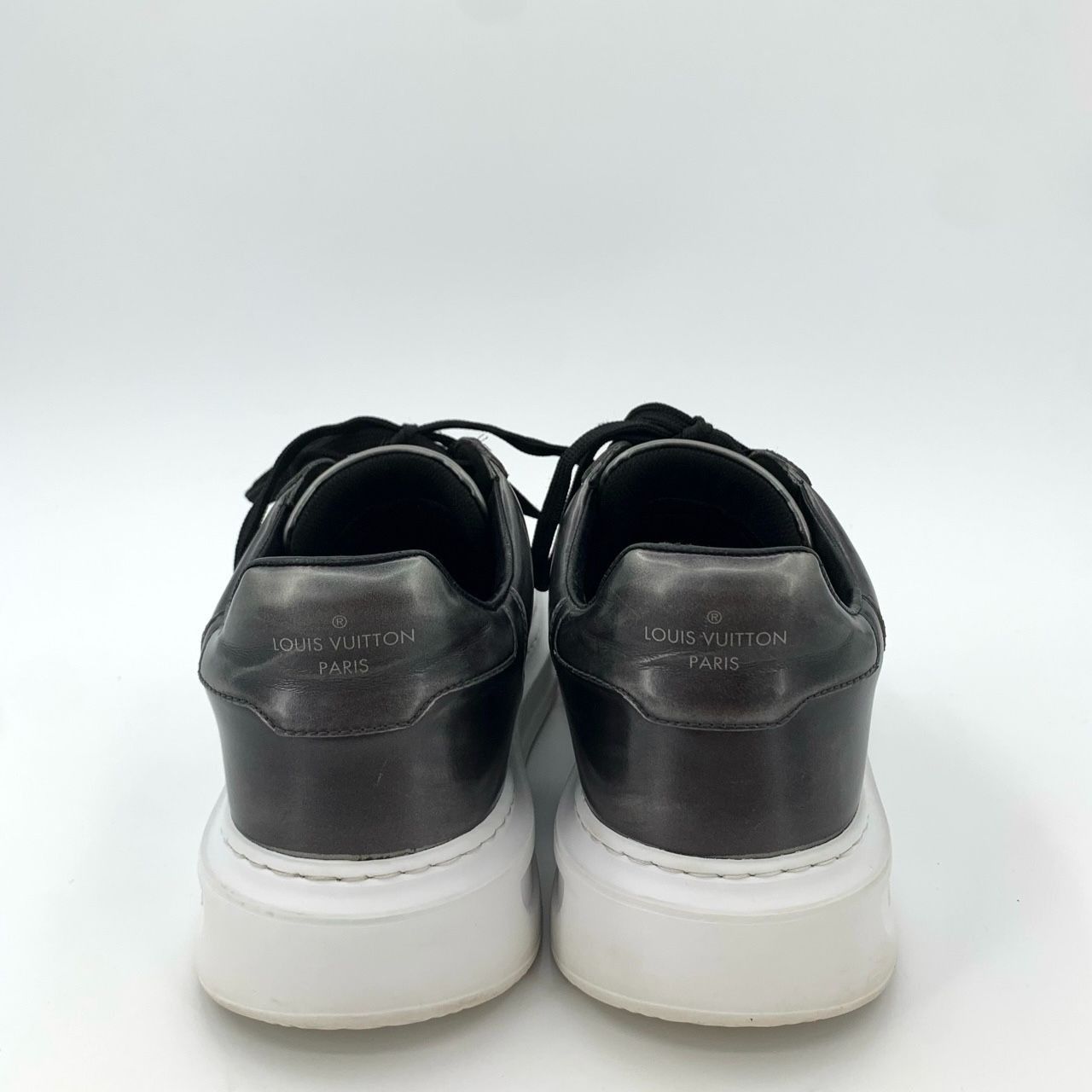 Louis Vuitton [Louis Vuitton] Beverly Hills Monogram Print Silver-Black Le Size US 7 / EU 40 - 7 Thumbnail
