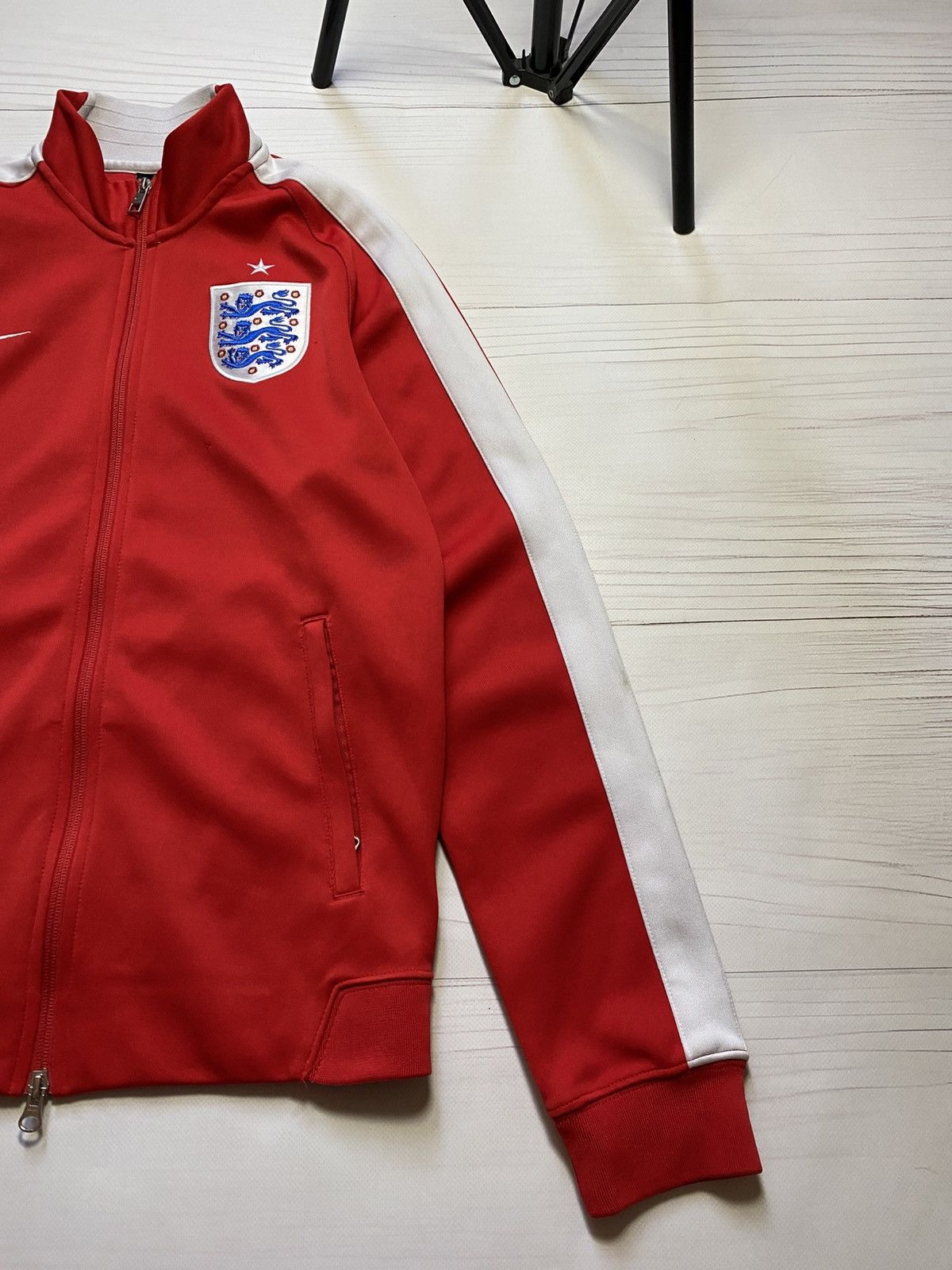 Nike Vintage Nike England 2014 track jacket 589856-600 Size US S / EU 44-46 / 1 - 7 Thumbnail