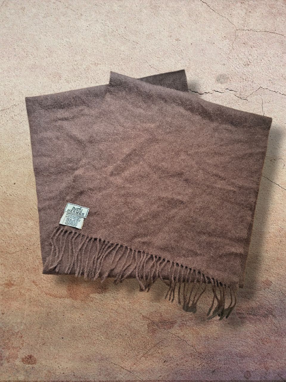 Hermes Luxury Hermès Scarf - 100% Camel Hair Size ONE SIZE - 2 Thumbnail