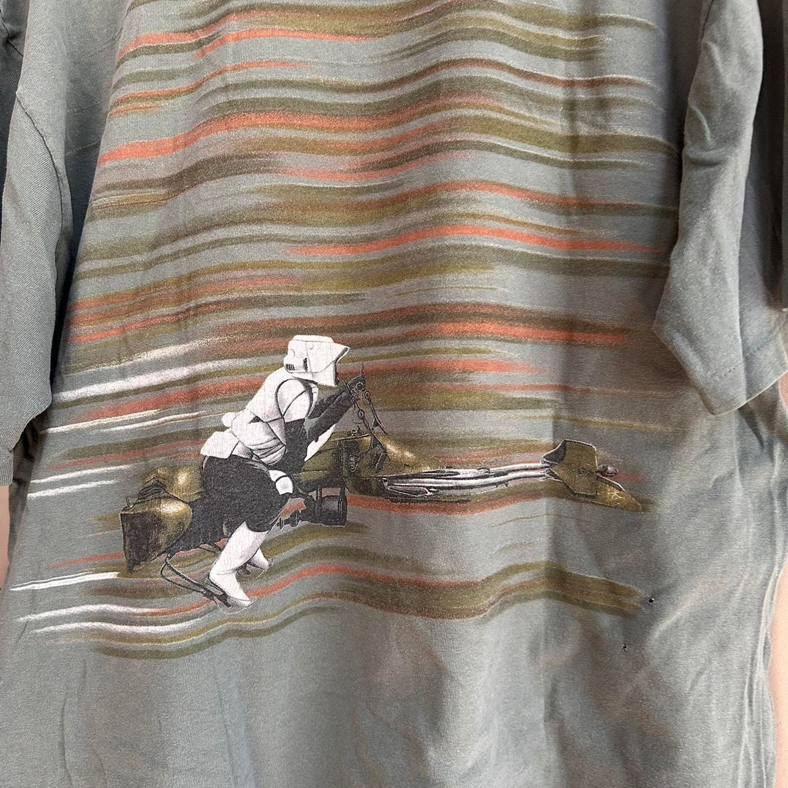 Star Wars × Vintage Vintage 90s Star Wars Episode 1 Promo Shirt Size US XL / EU 56 / 4 - 5 Thumbnail