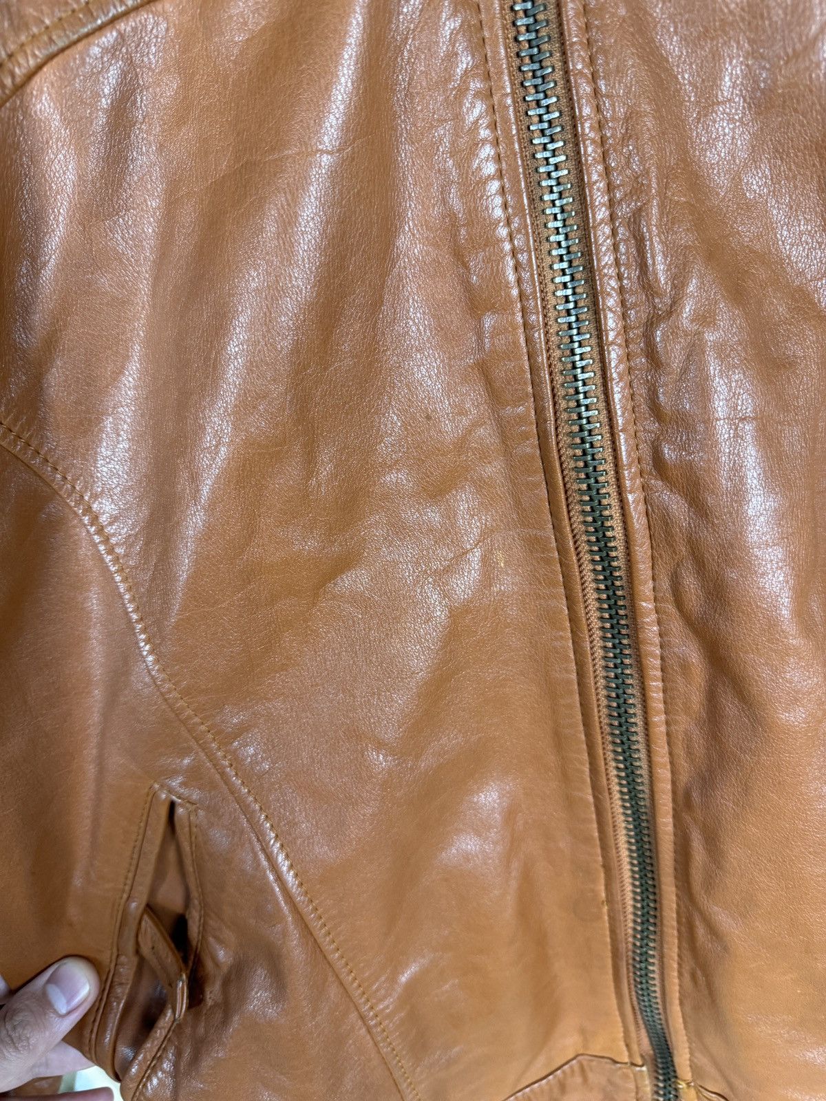 GF Ferre Vintage Leather Oaks by Gianfranco Ferre leather jacket rare Size US M / EU 48-50 / 2 - 12 Thumbnail