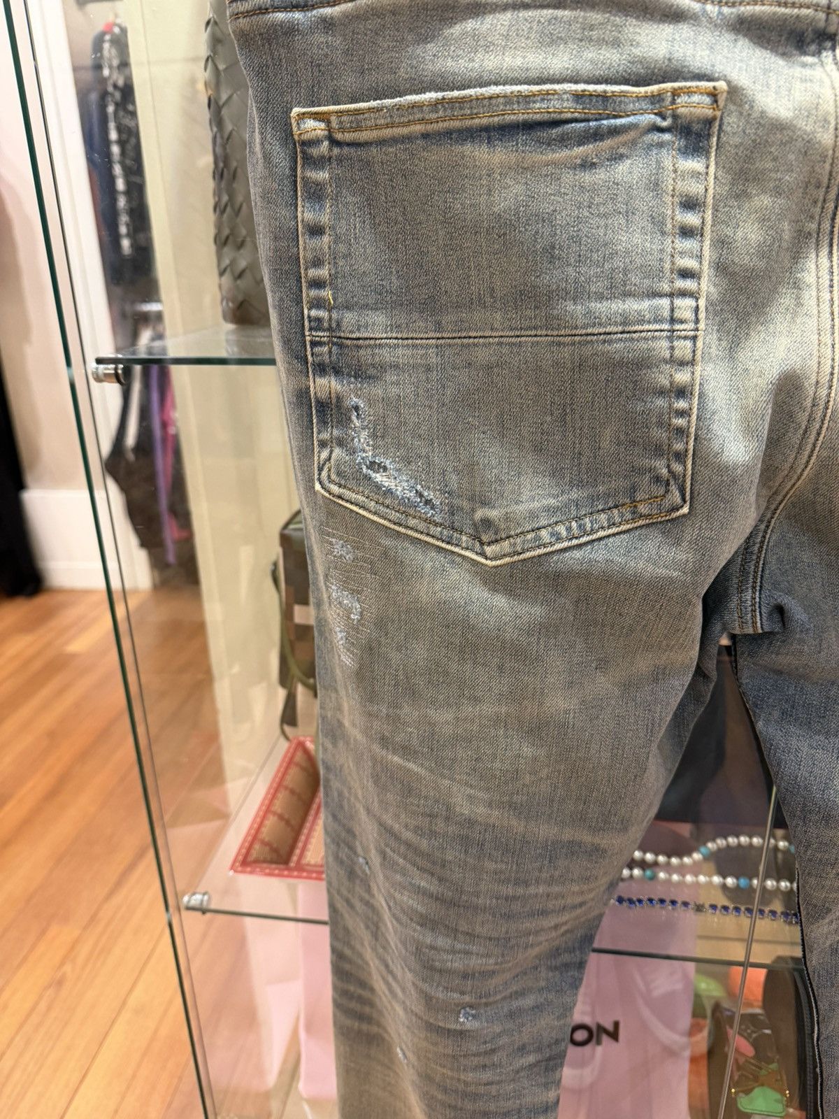 Amiri Amiri Appliqué Denim Jeans - Animal Print Size US 38 / EU 54 - 4 Thumbnail